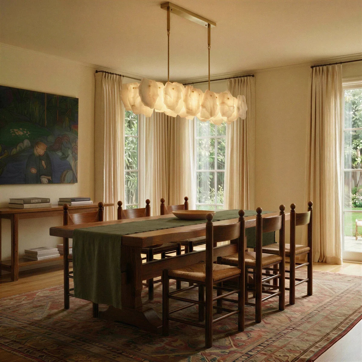 Elora Alabaster Chandelier - Image 7