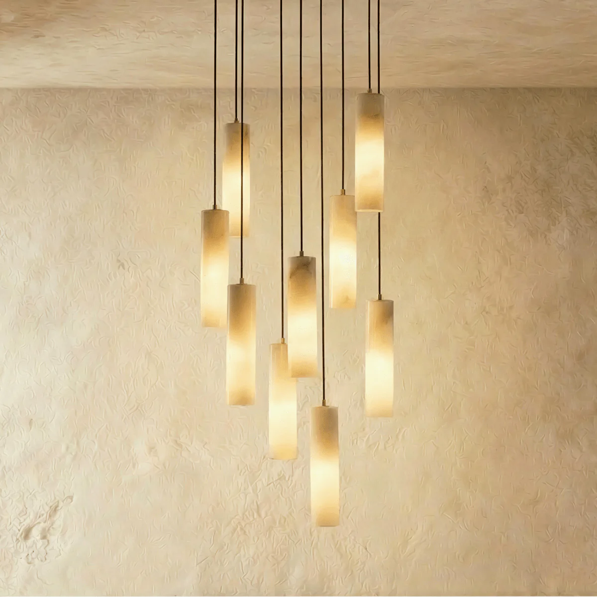 Entokei Alabaster Chandelier Light - Image 6