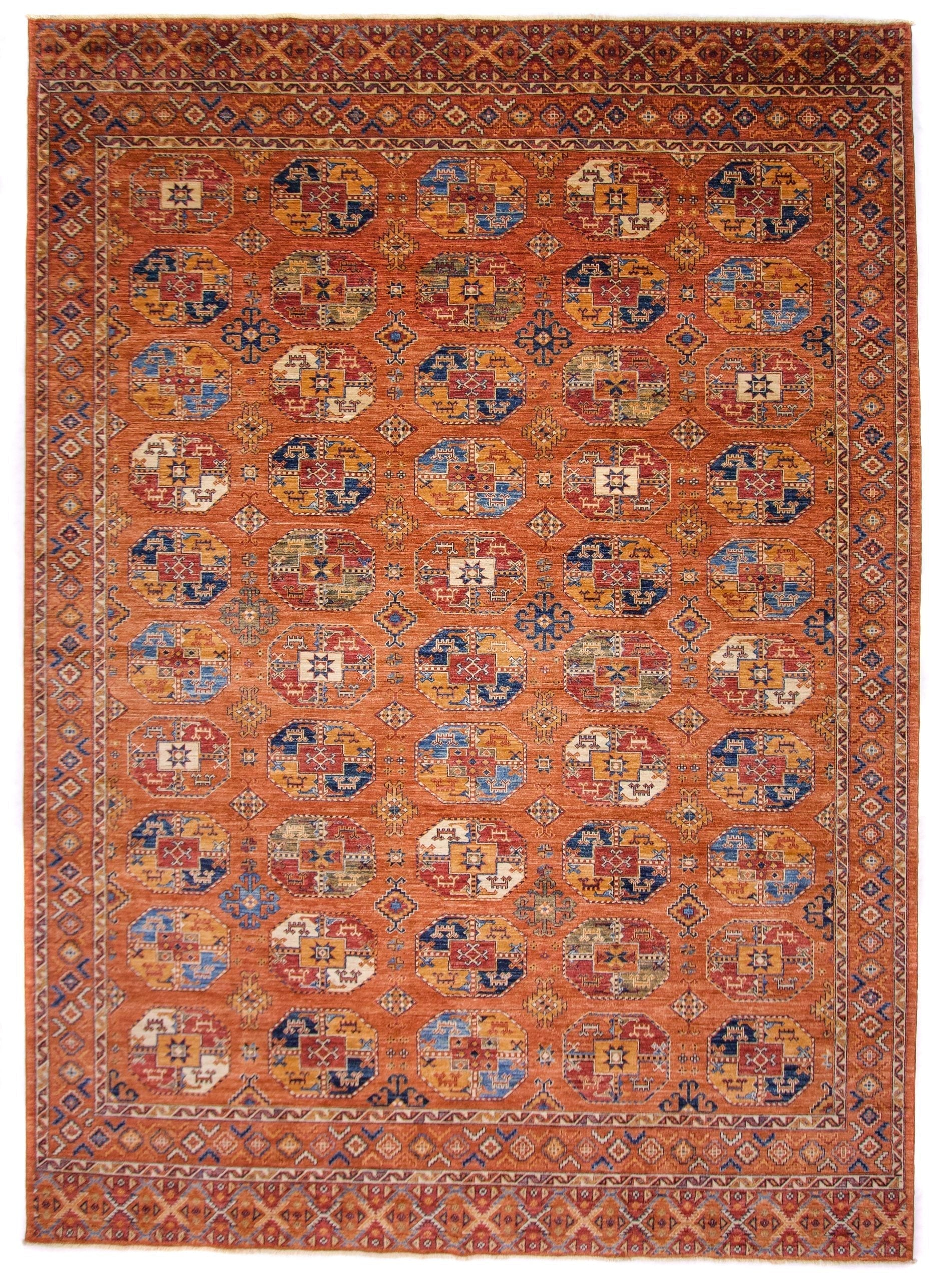 Ersari Bokhara (8'10"x12'04") rust