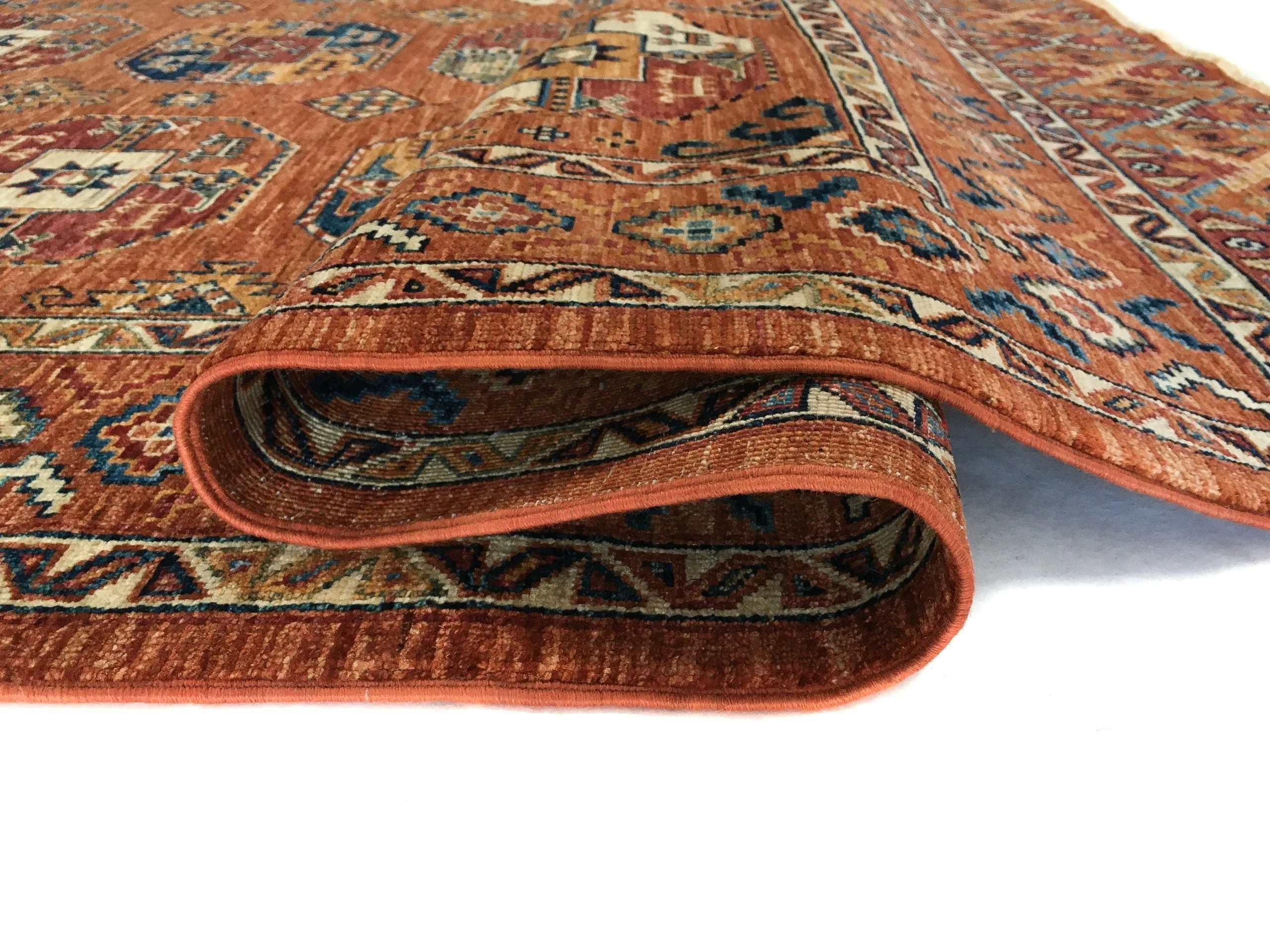Ersari Bokhara (8'10"x12'04") rust - Image 5