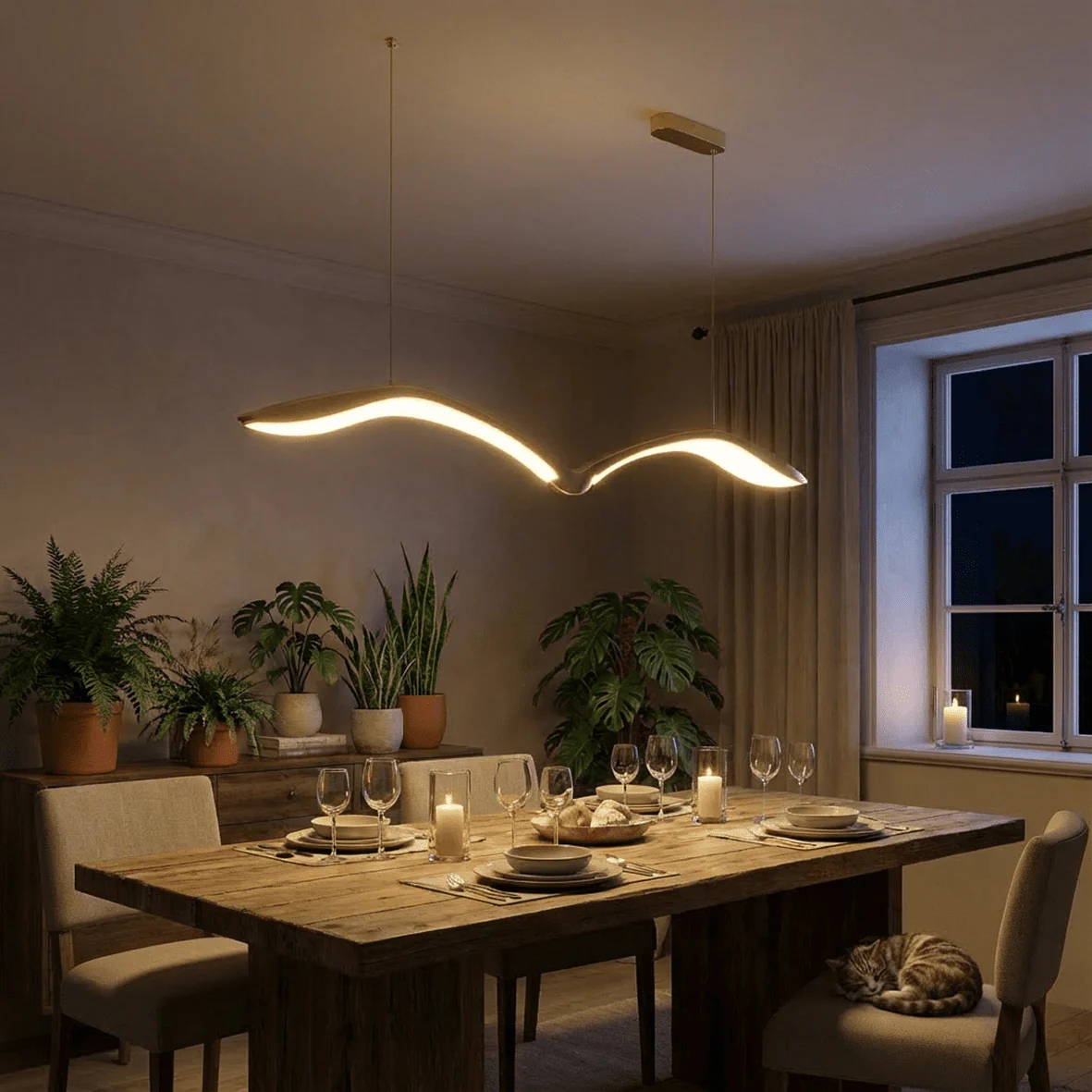 Eurusis Linear Chandelier - Image 6