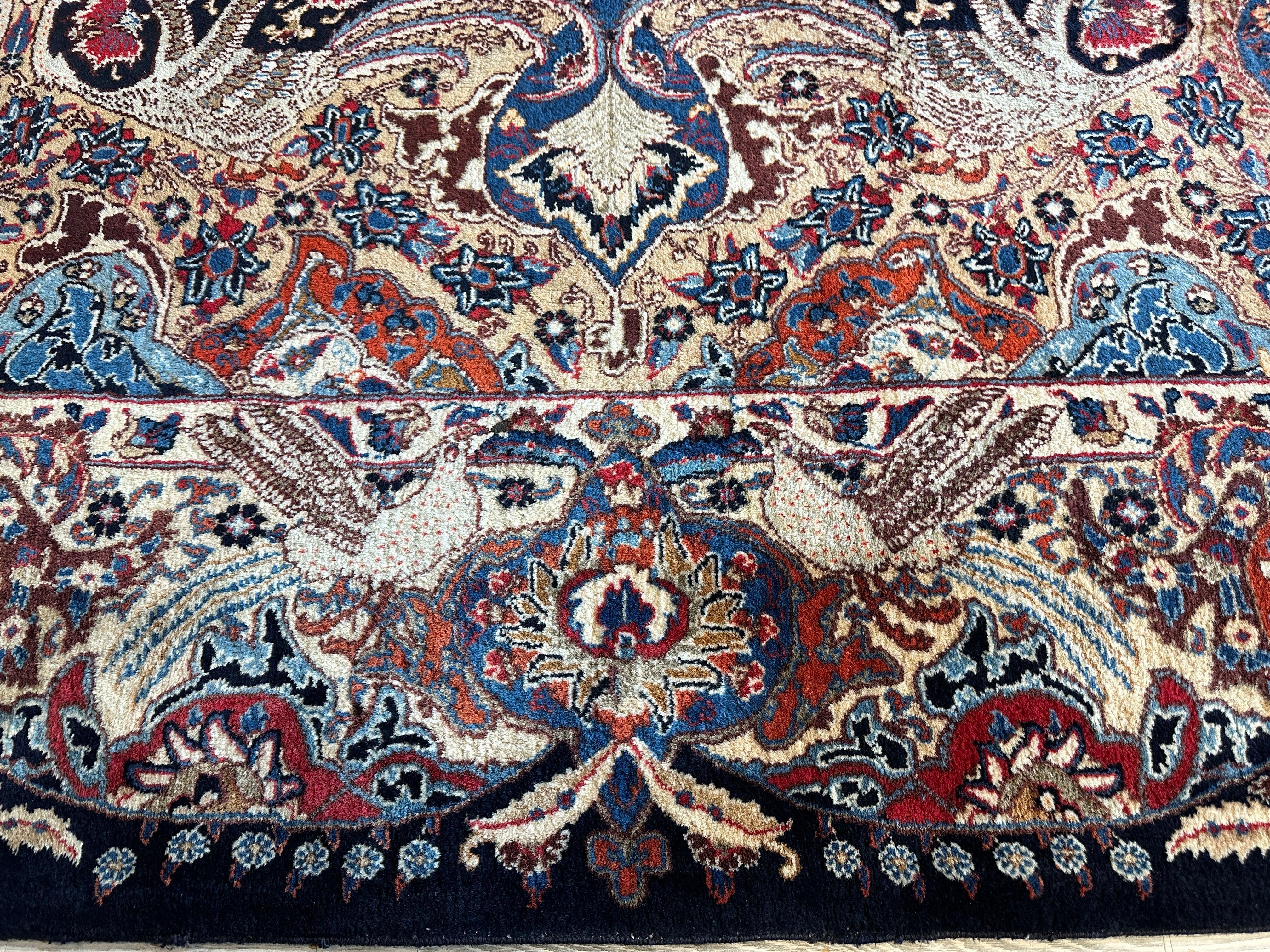 Exquisite Persian Kashmar Rug 9’11” x 13’3” - Image 19