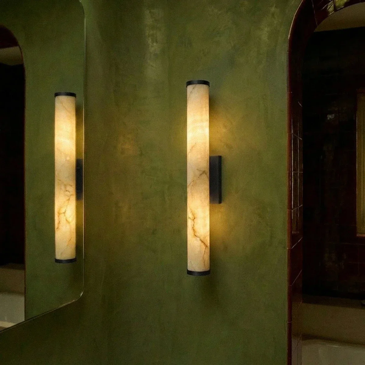 Falynis Alabaster Wall Lamp - Image 8