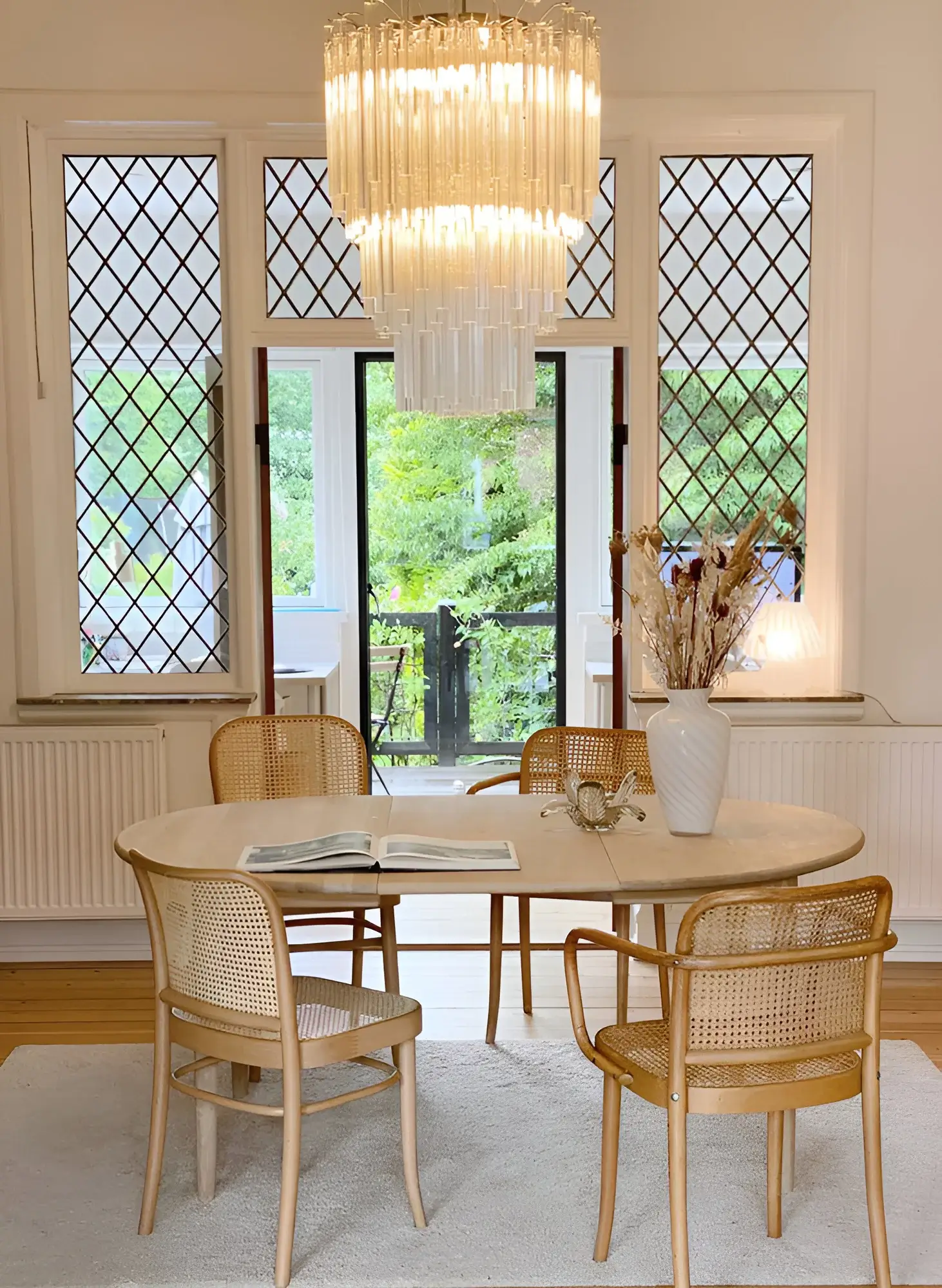 Fantastic Murano Prisms Transparent Chandelier - Image 6