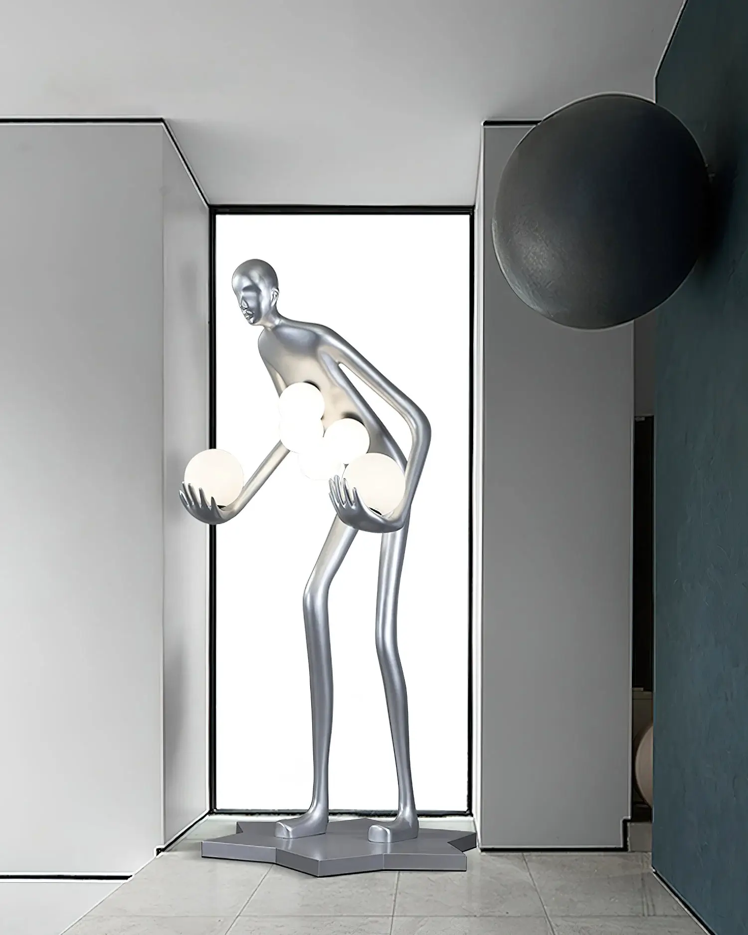 Figure Art Milly Sculpture Floor Lamp - Image 4