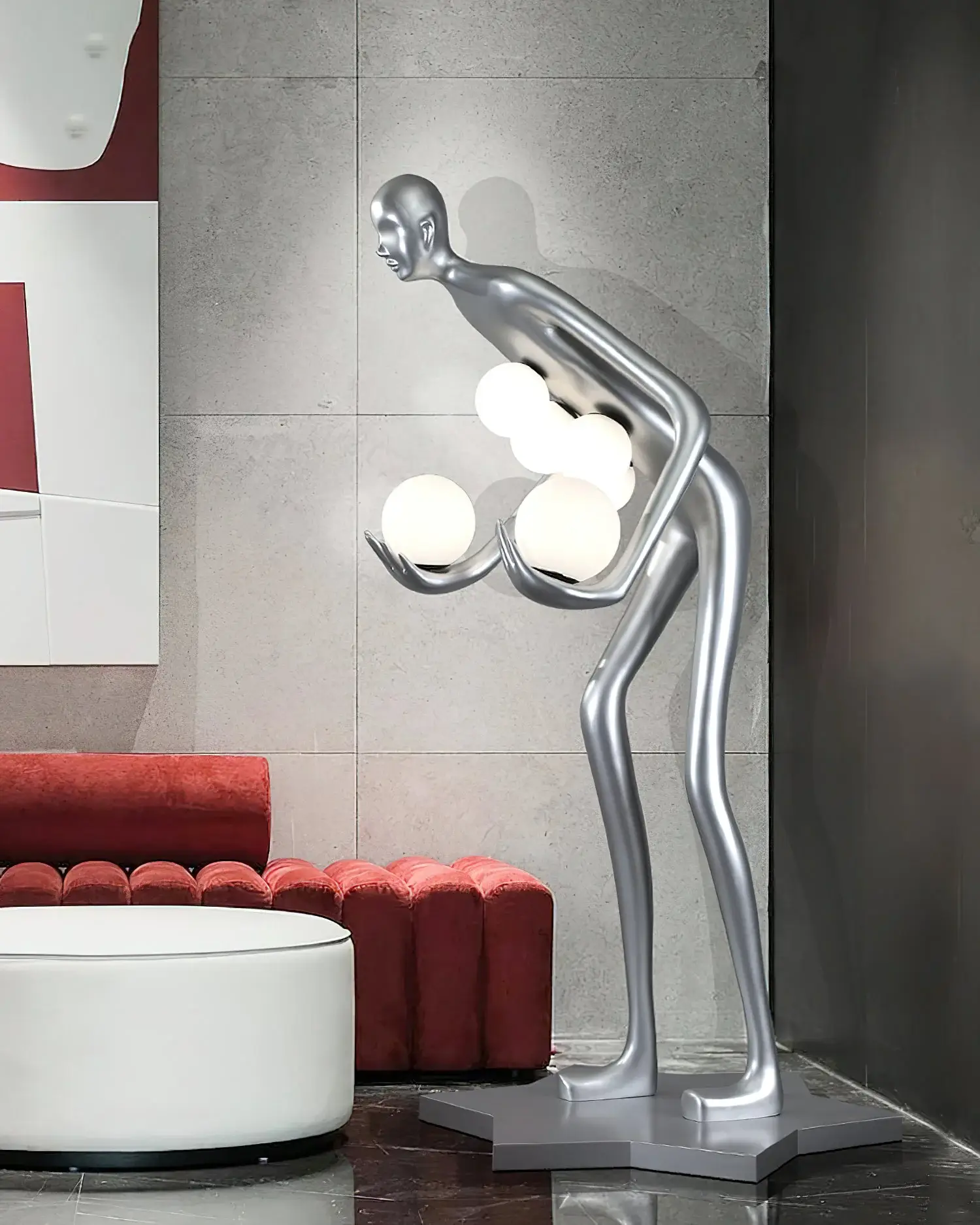 Figure Art Milly Sculpture Floor Lamp - Image 6