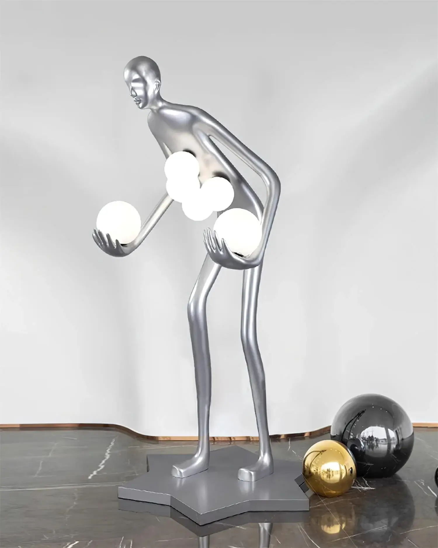 Figure Art Milly Sculpture Floor Lamp - Image 7
