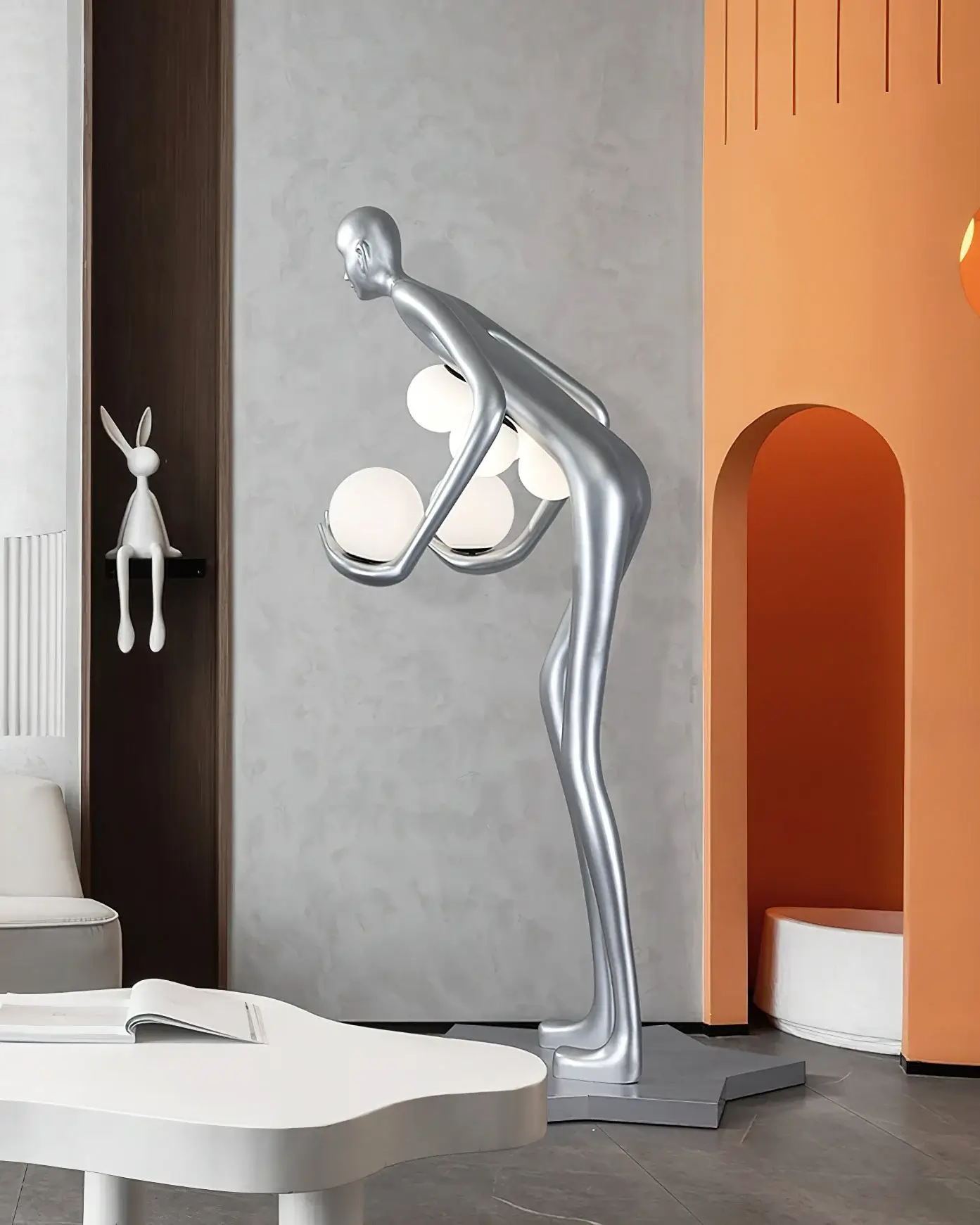 Figure Art Milly Sculpture Floor Lamp - Image 8