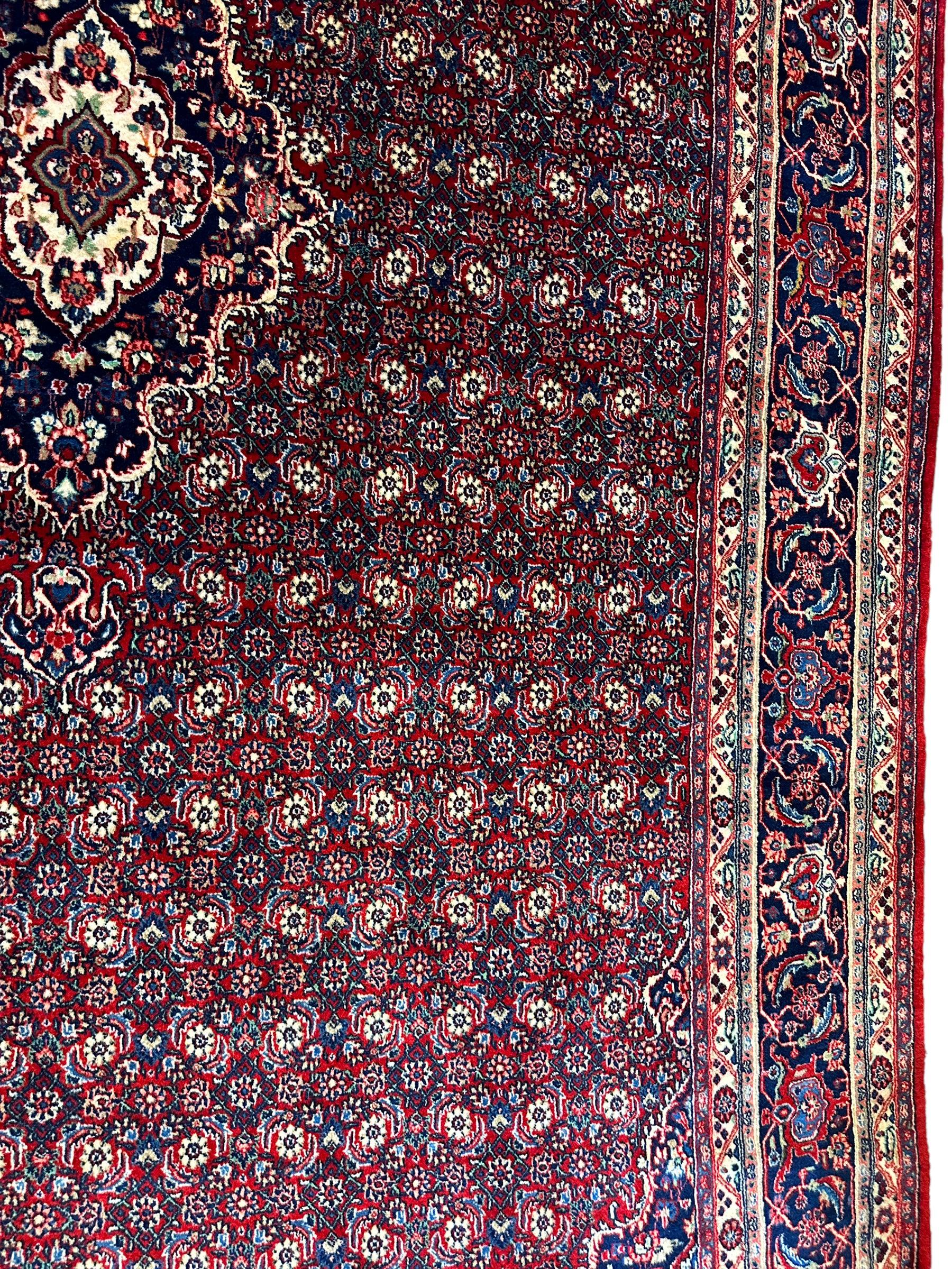 Fine Vintage Persian Mood Rug 8’7” x 14’1” - Image 10
