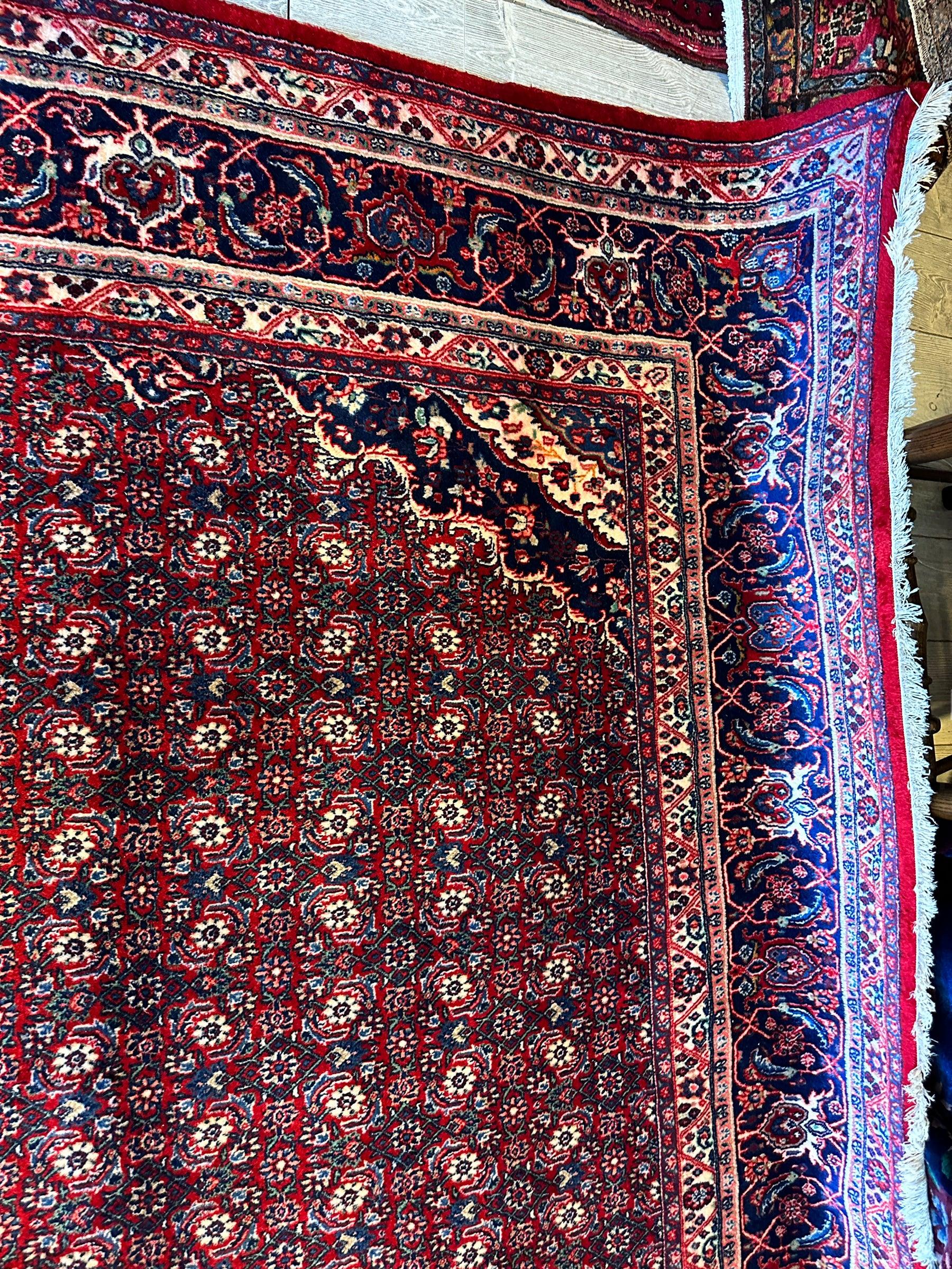 Fine Vintage Persian Mood Rug 8’7” x 14’1” - Image 14
