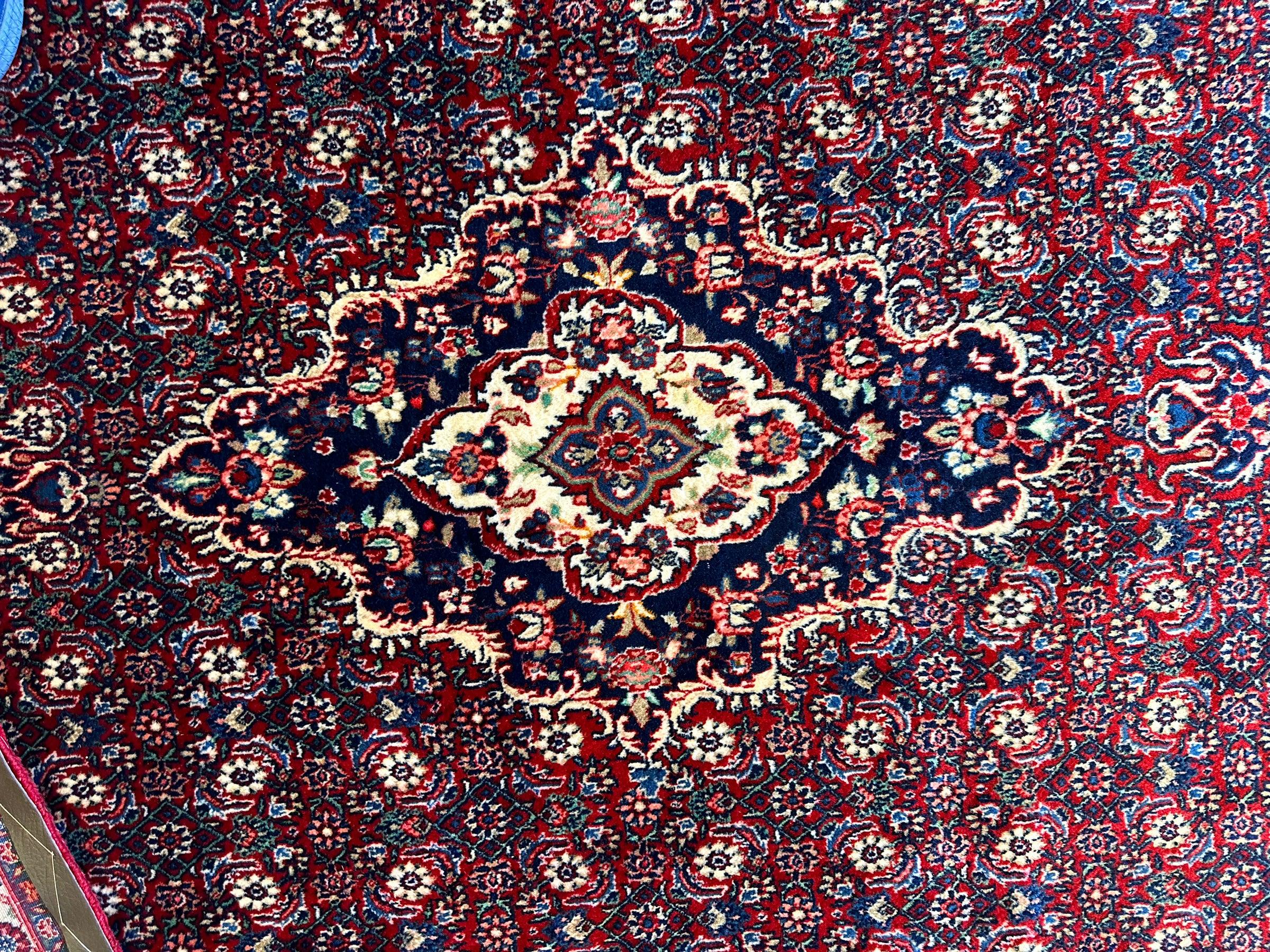 Fine Vintage Persian Mood Rug 8’7” x 14’1” - Image 17