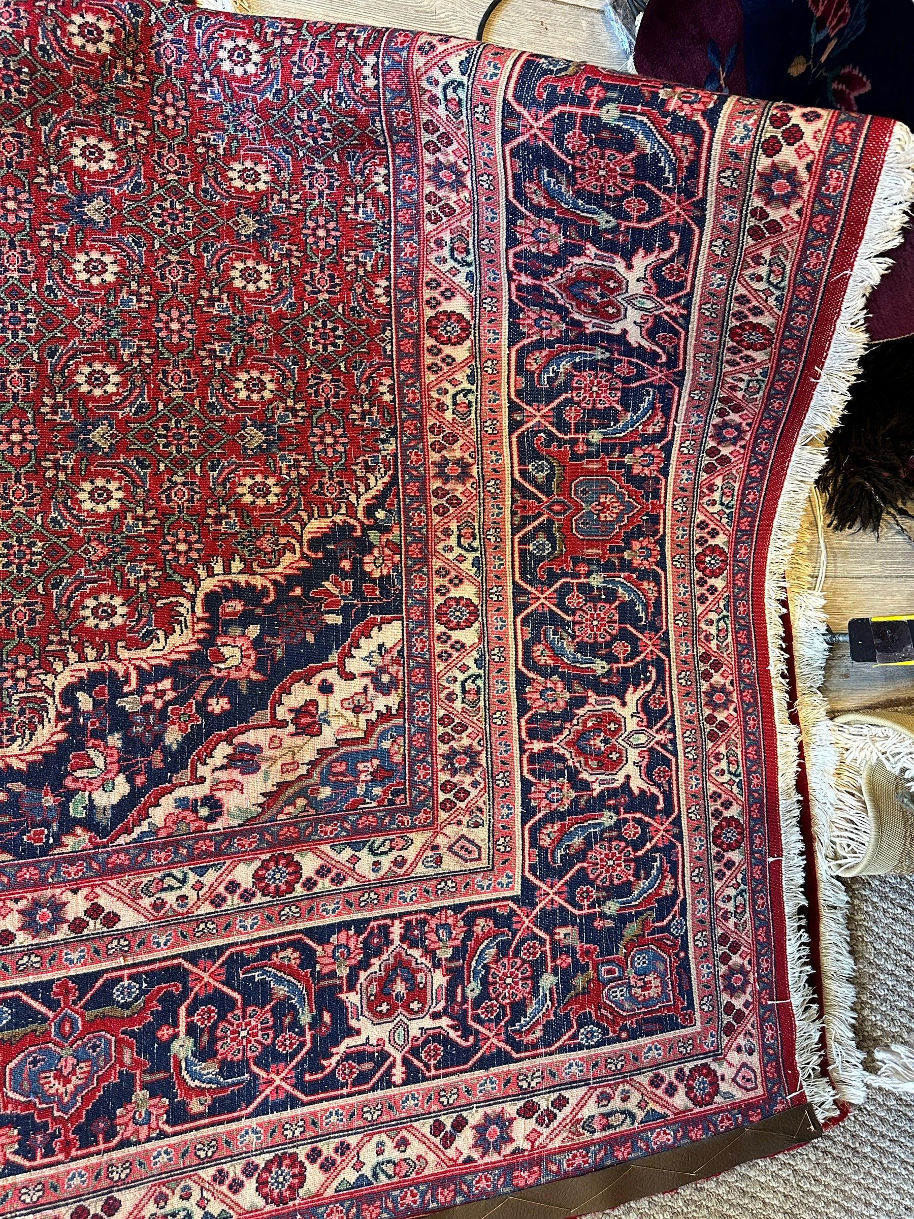 Fine Vintage Persian Mood Rug 8’7” x 14’1” - Image 18