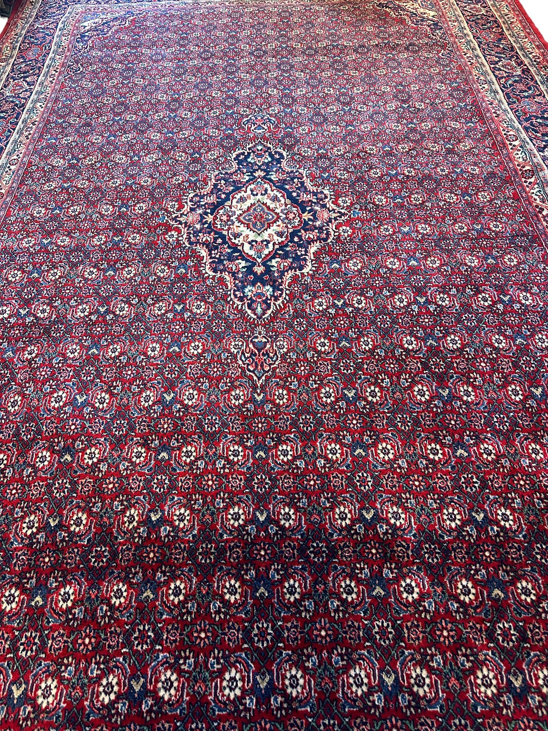 Fine Vintage Persian Mood Rug 8’7” x 14’1” - Image 2