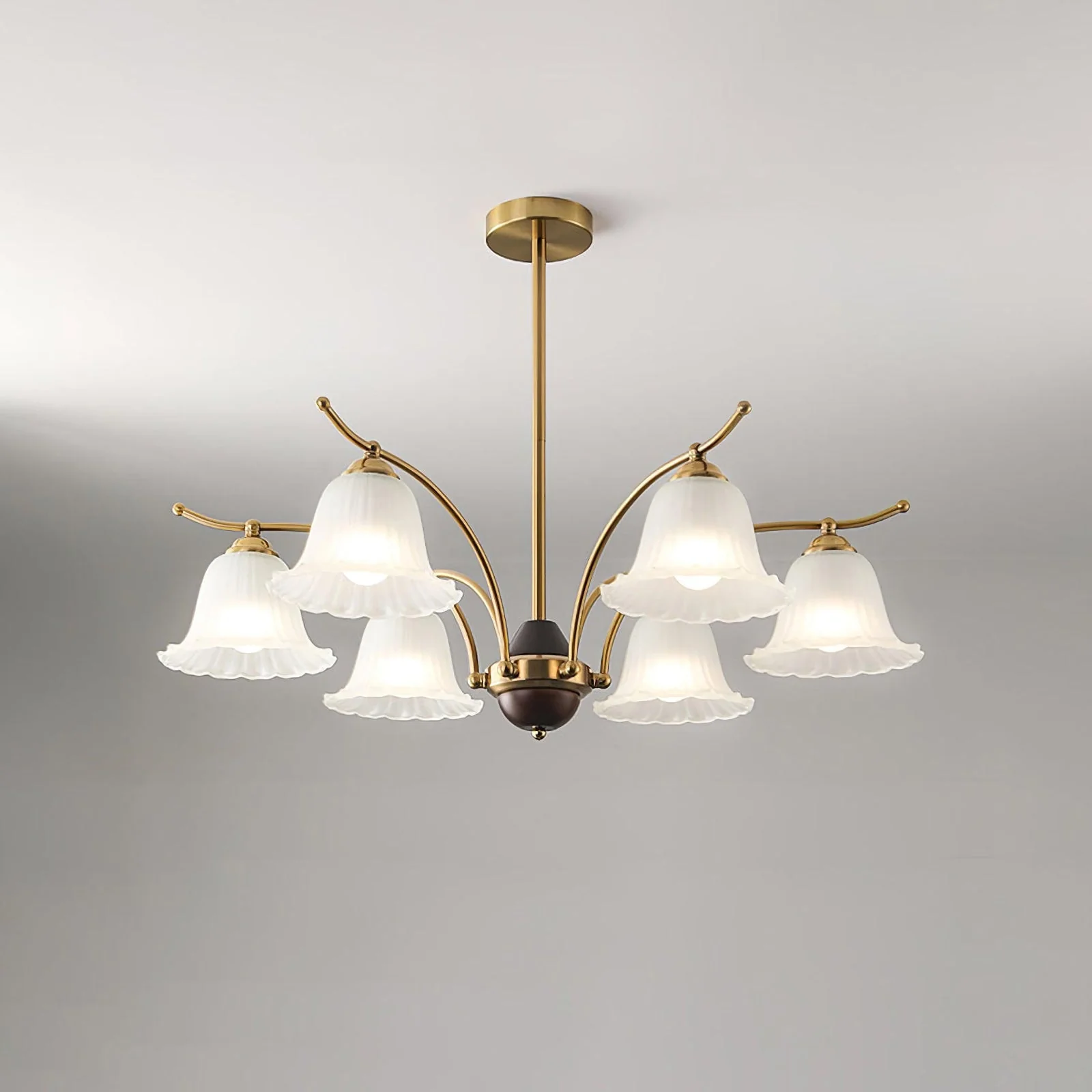 Flora Brass Chandelier - Image 11