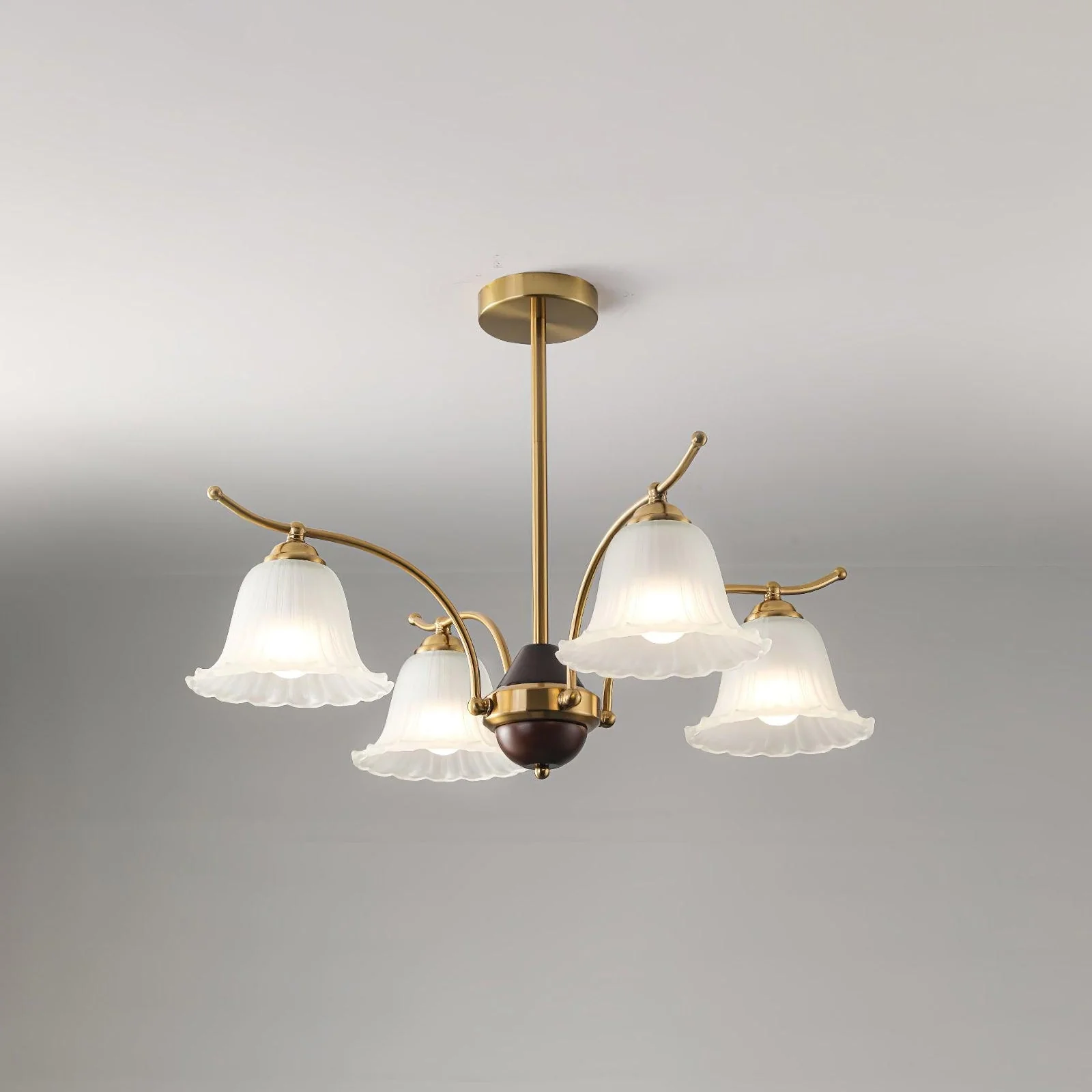 Flora Brass Chandelier - Image 12