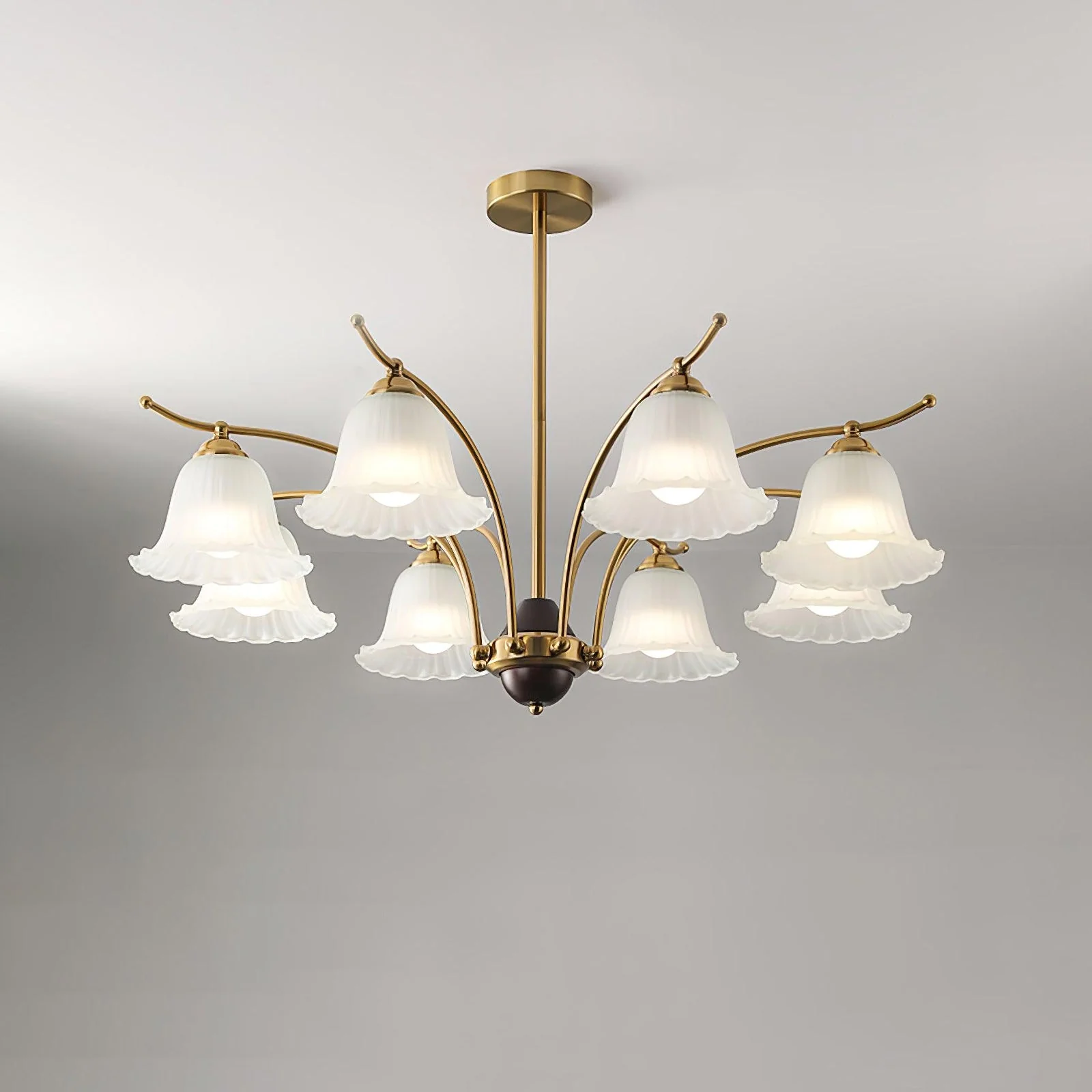 Flora Brass Chandelier - Image 13