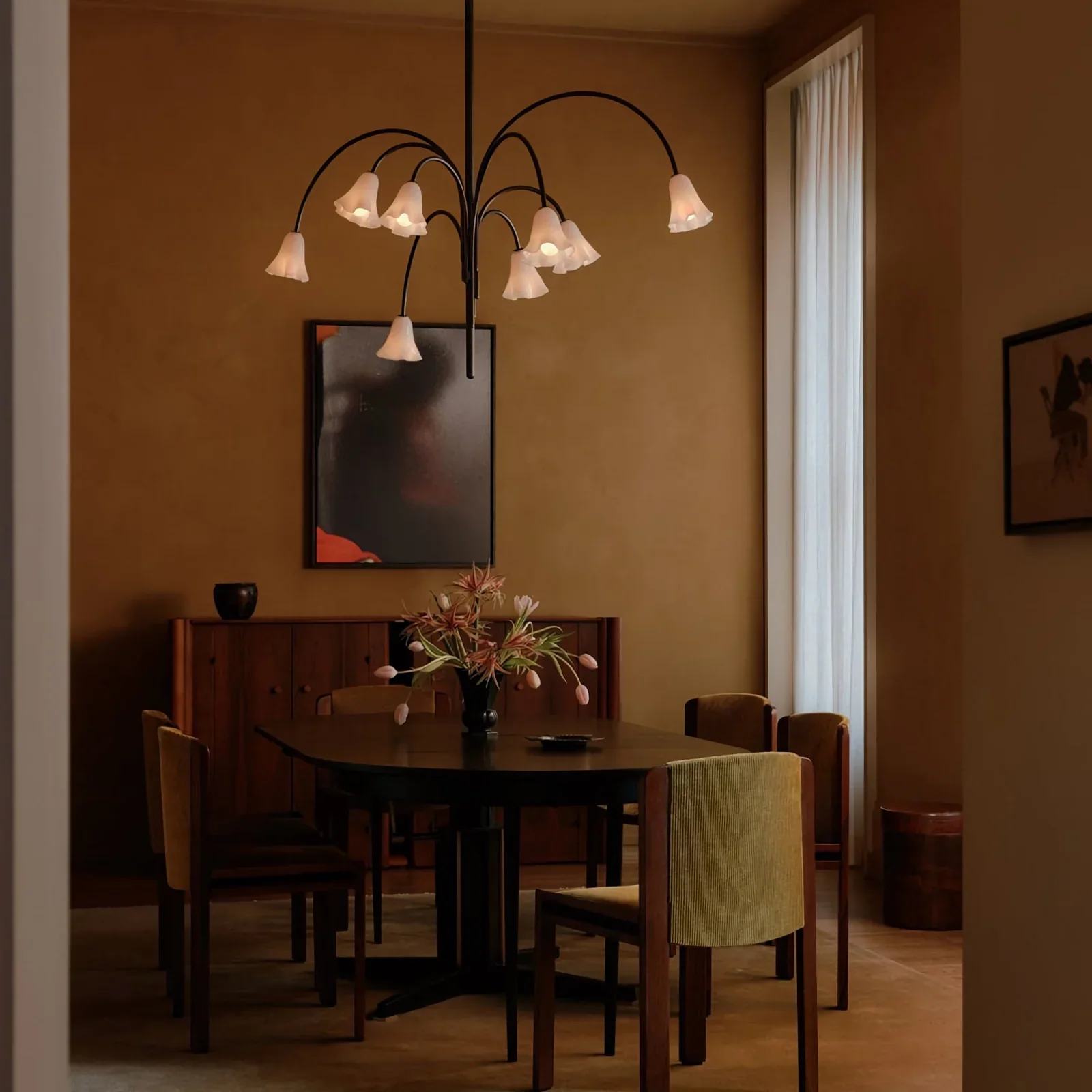 Flora Medieval Glass Chandelier - Image 2