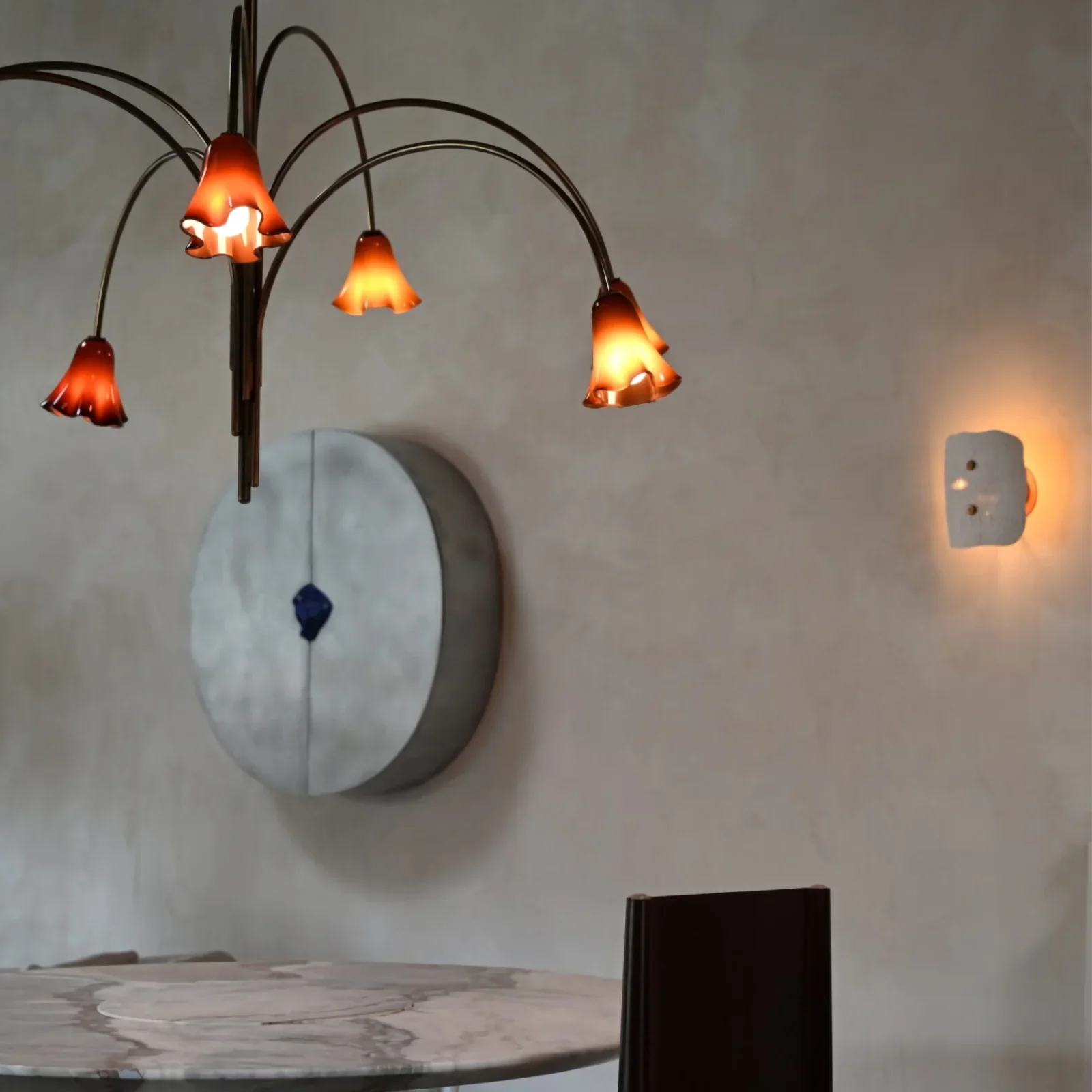 Flora Medieval Glass Chandelier - Image 7
