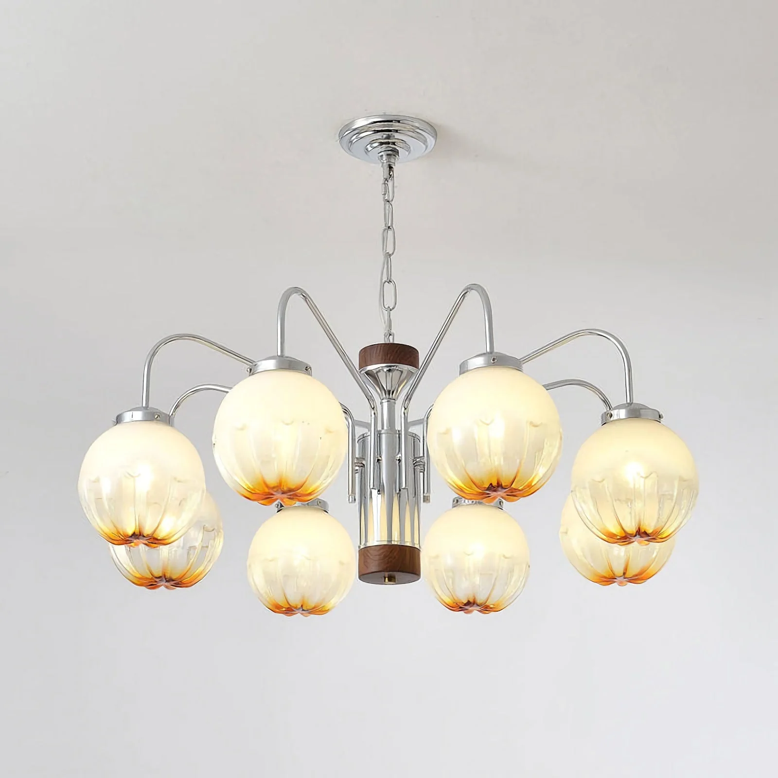Flower Bud Glass Chandelier - Image 24