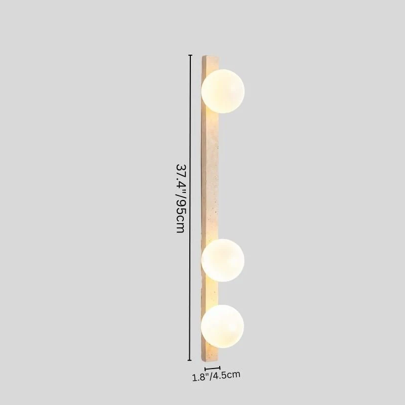 Fyris Travertine Wall Lamp - Image 13