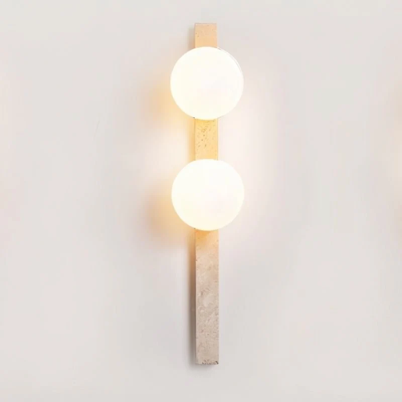 Fyris Travertine Wall Lamp - Image 3