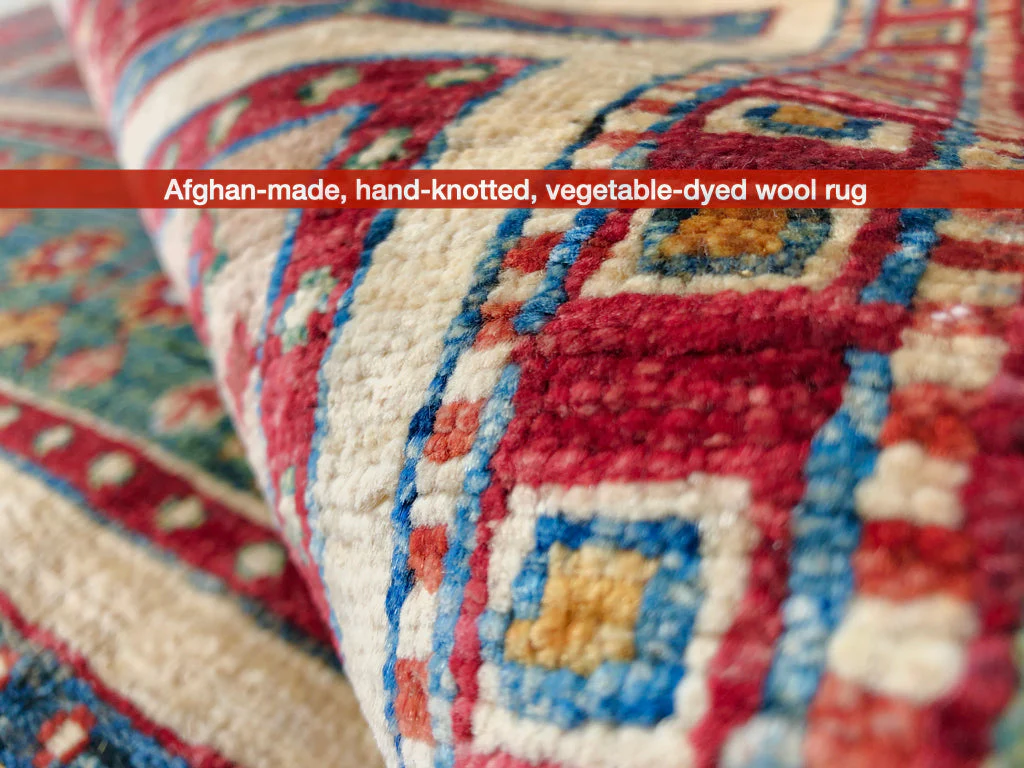 Gabbeh (5'11"x7'00") multistripe/red - Image 7
