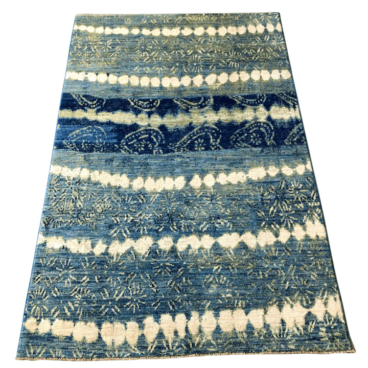 Gabbeh (6'00"x9'01") blue/green