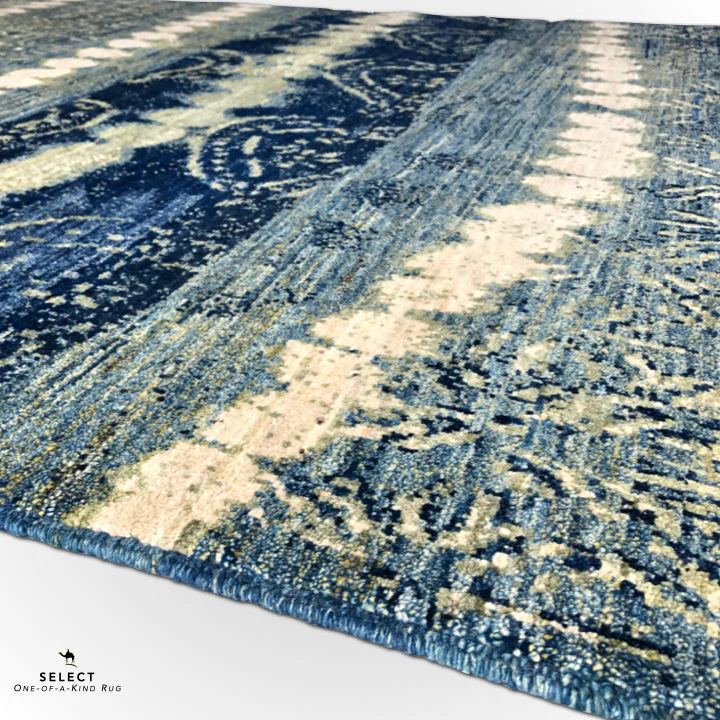 Gabbeh (6'00"x9'01") blue/green - Image 3