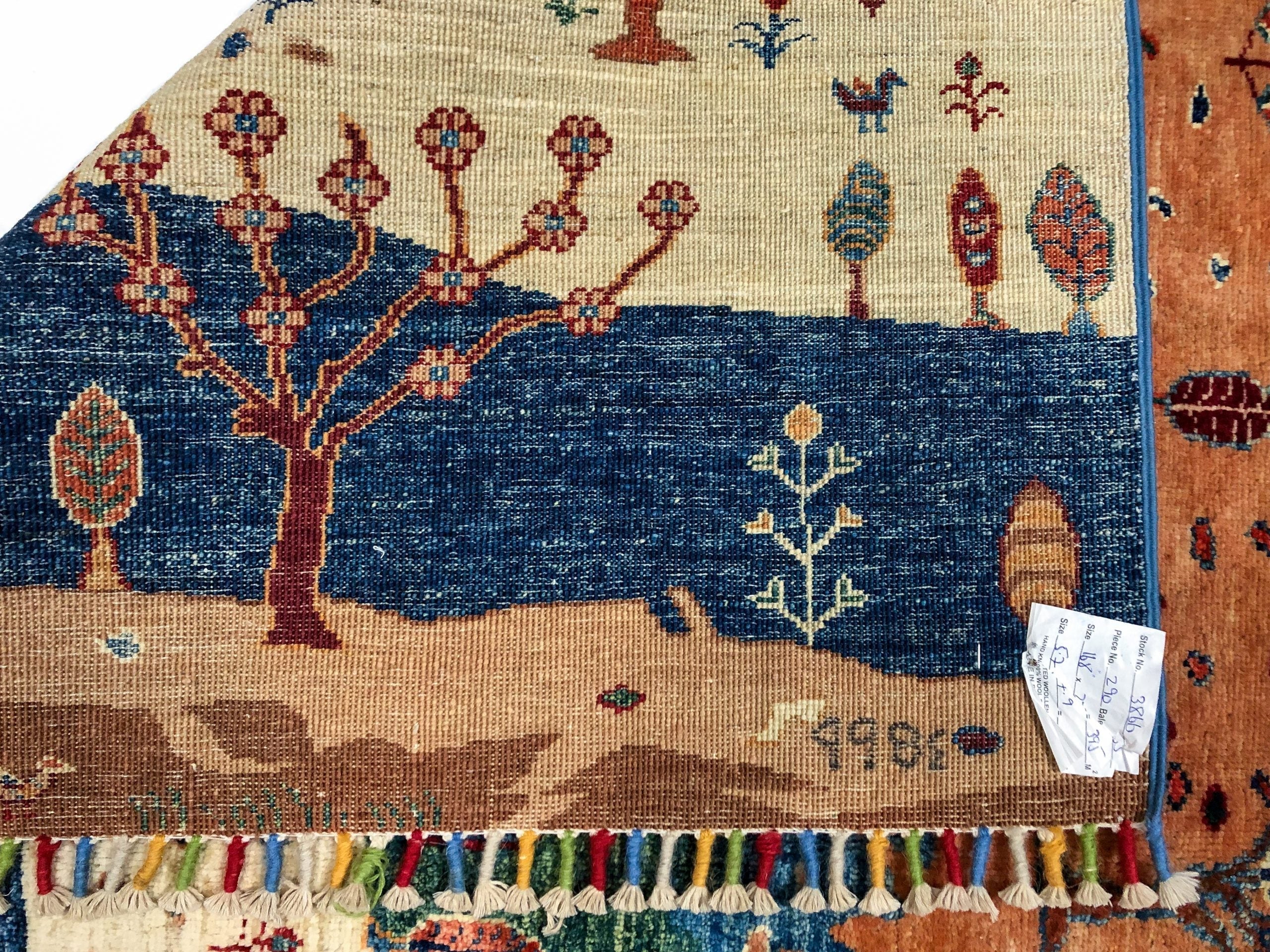 Gabbeh multi 5x8 - Image 9