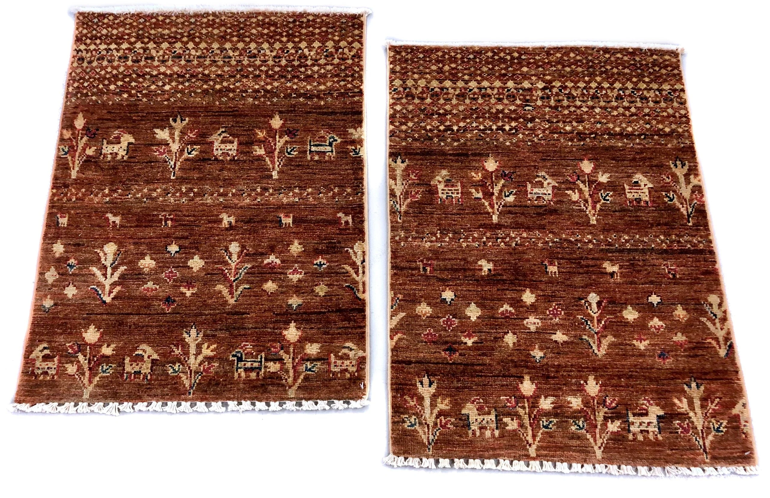 Gabbeh Tribal/folk brown (2x3) - Image 2