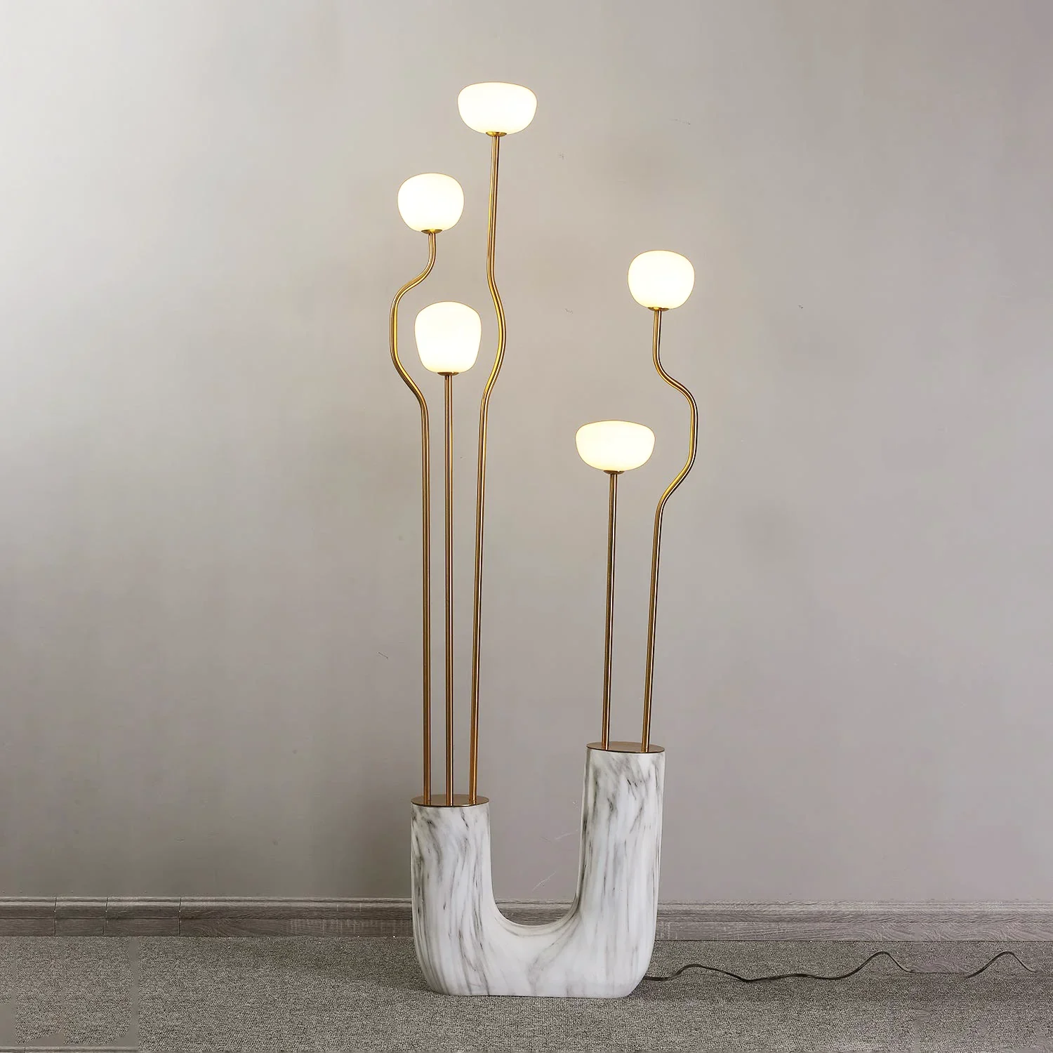 Glass Artistic Aria Bloom Floor Lamp - Image 11
