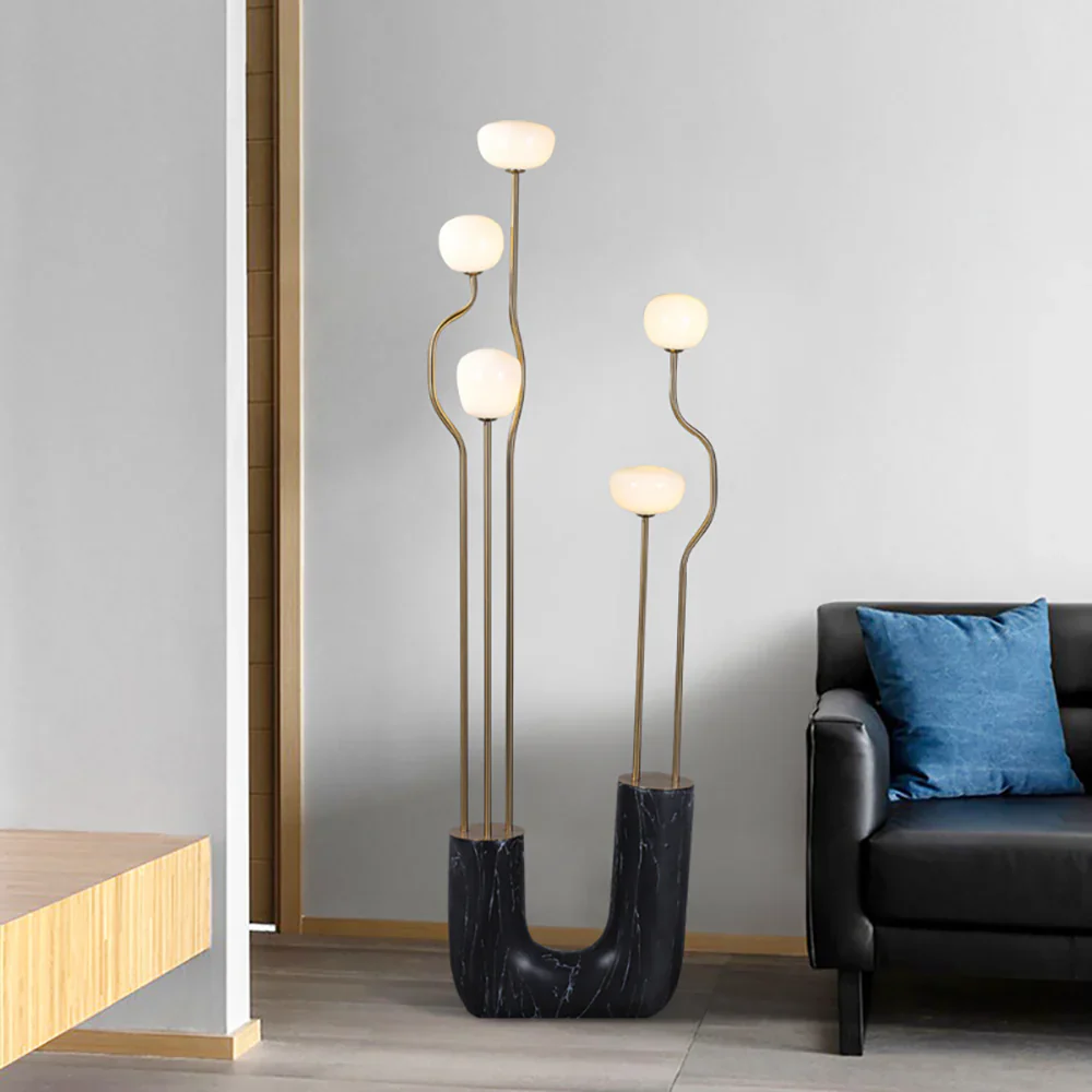 Glass Artistic Aria Bloom Floor Lamp - Image 4