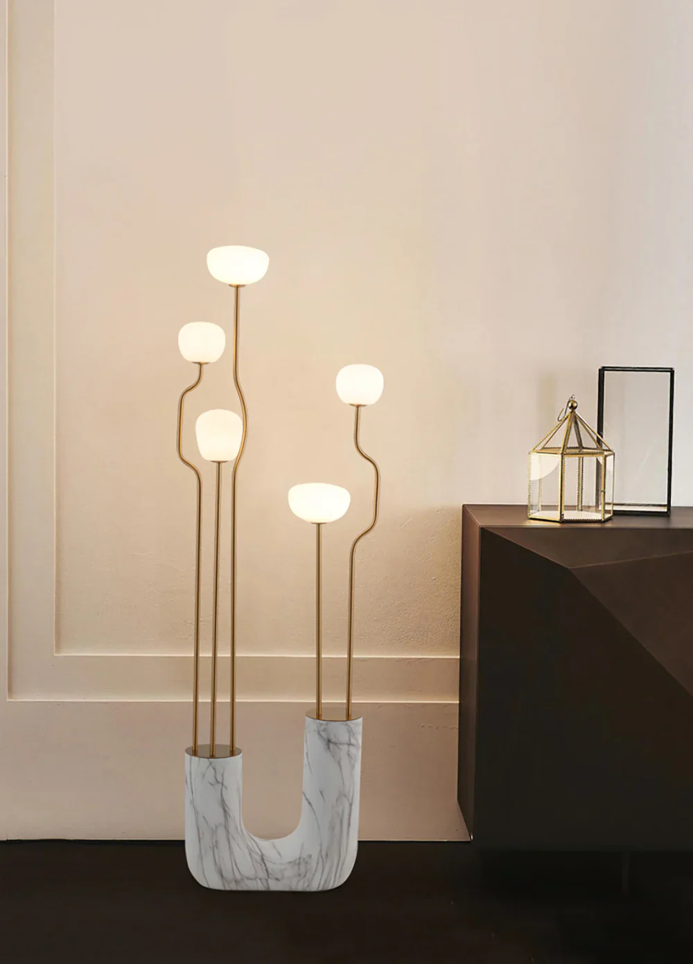 Glass Artistic Aria Bloom Floor Lamp - Image 5