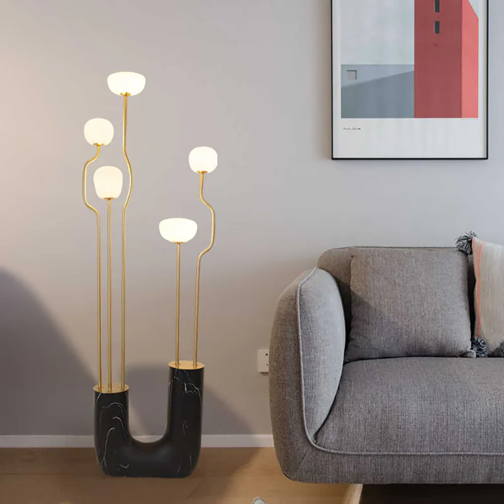 Glass Artistic Aria Bloom Floor Lamp - Image 6
