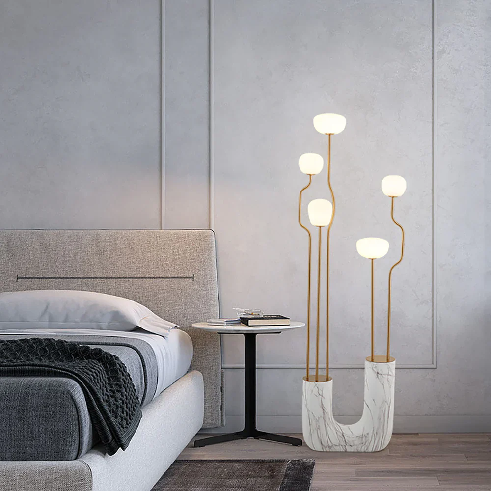 Glass Artistic Aria Bloom Floor Lamp - Image 7