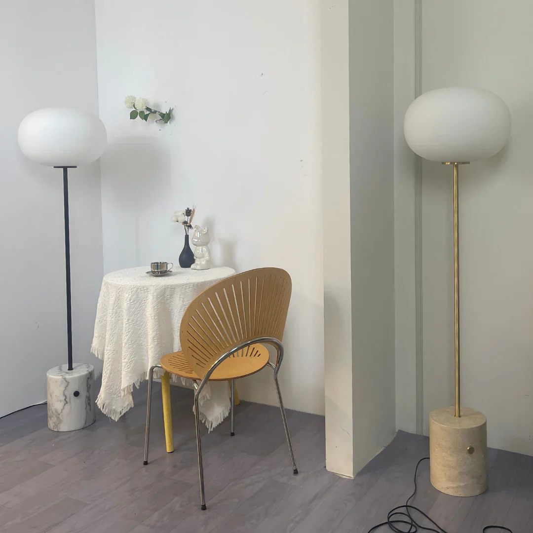Glass Jwda Marble Floor Lamp - Image 18