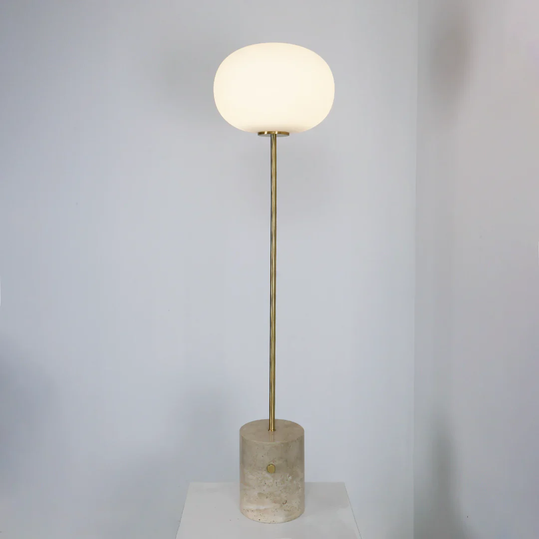 Glass Jwda Marble Floor Lamp - Image 22