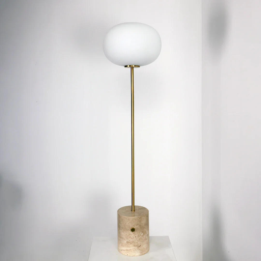 Glass Jwda Marble Floor Lamp - Image 23