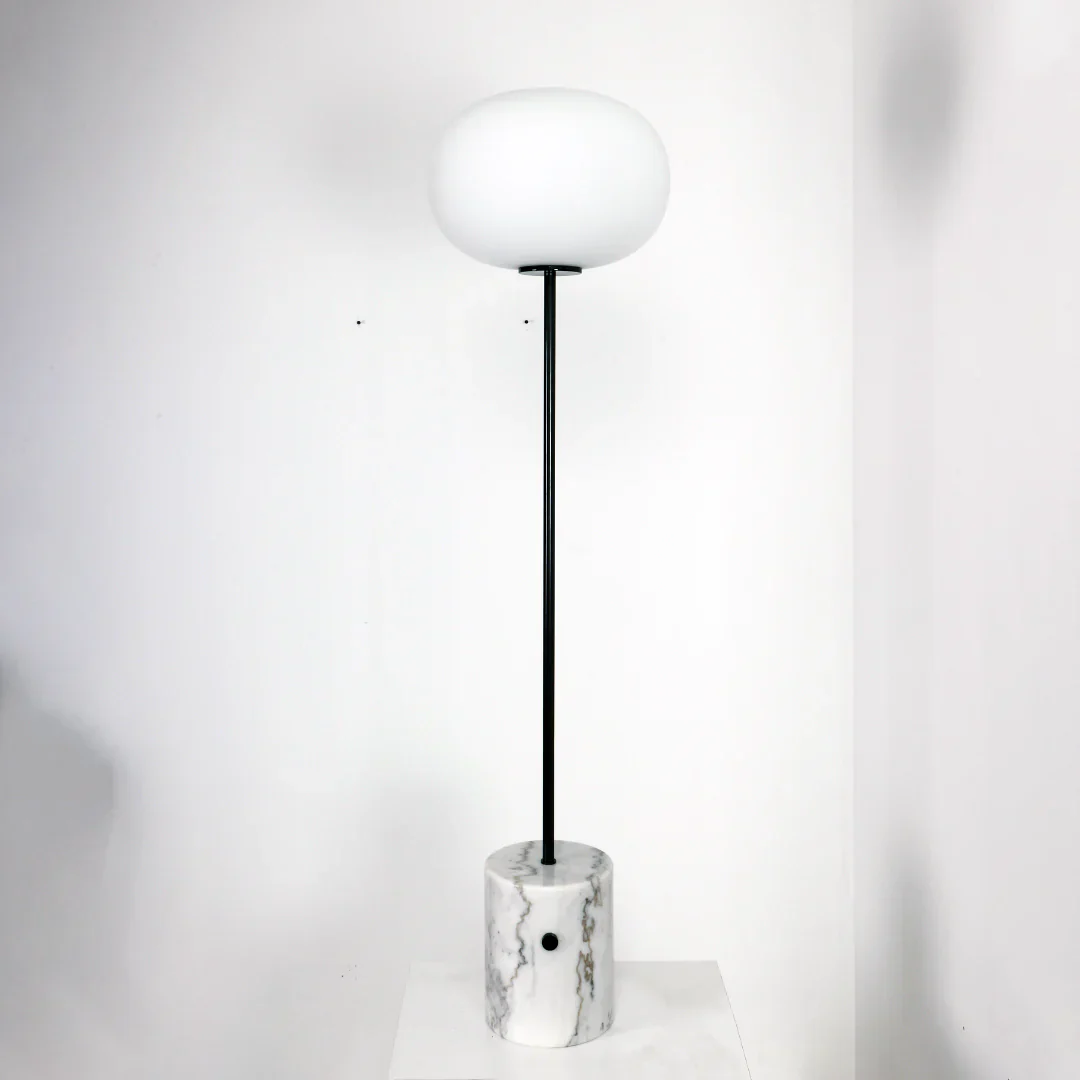 Glass Jwda Marble Floor Lamp - Image 25