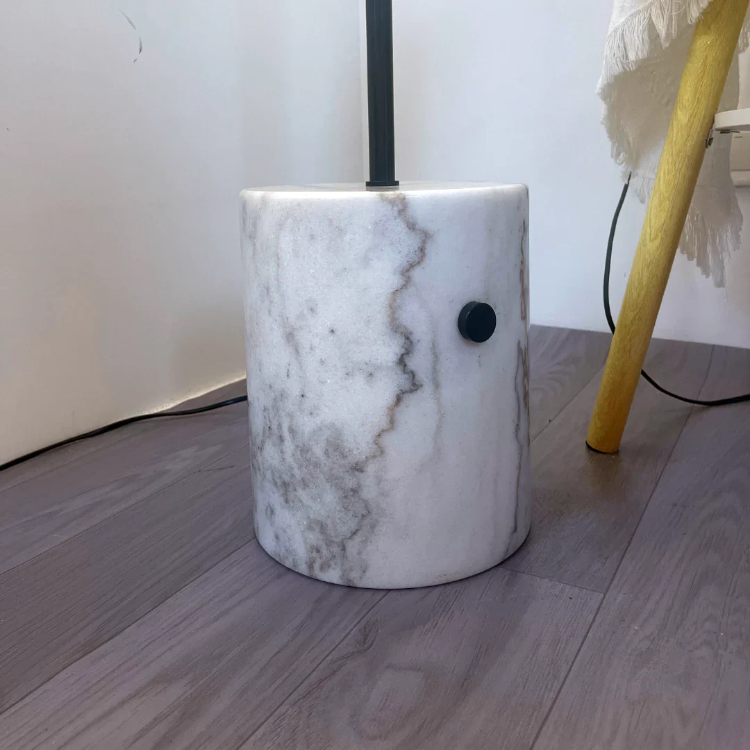 Glass Jwda Marble Floor Lamp - Image 32