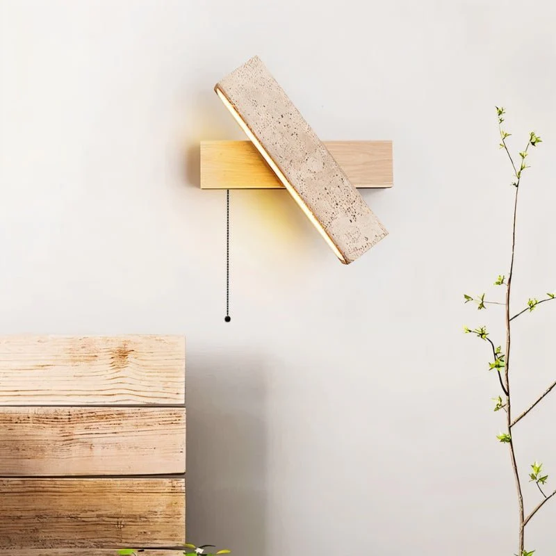Glimra Travertine Wall Lamp - Image 3