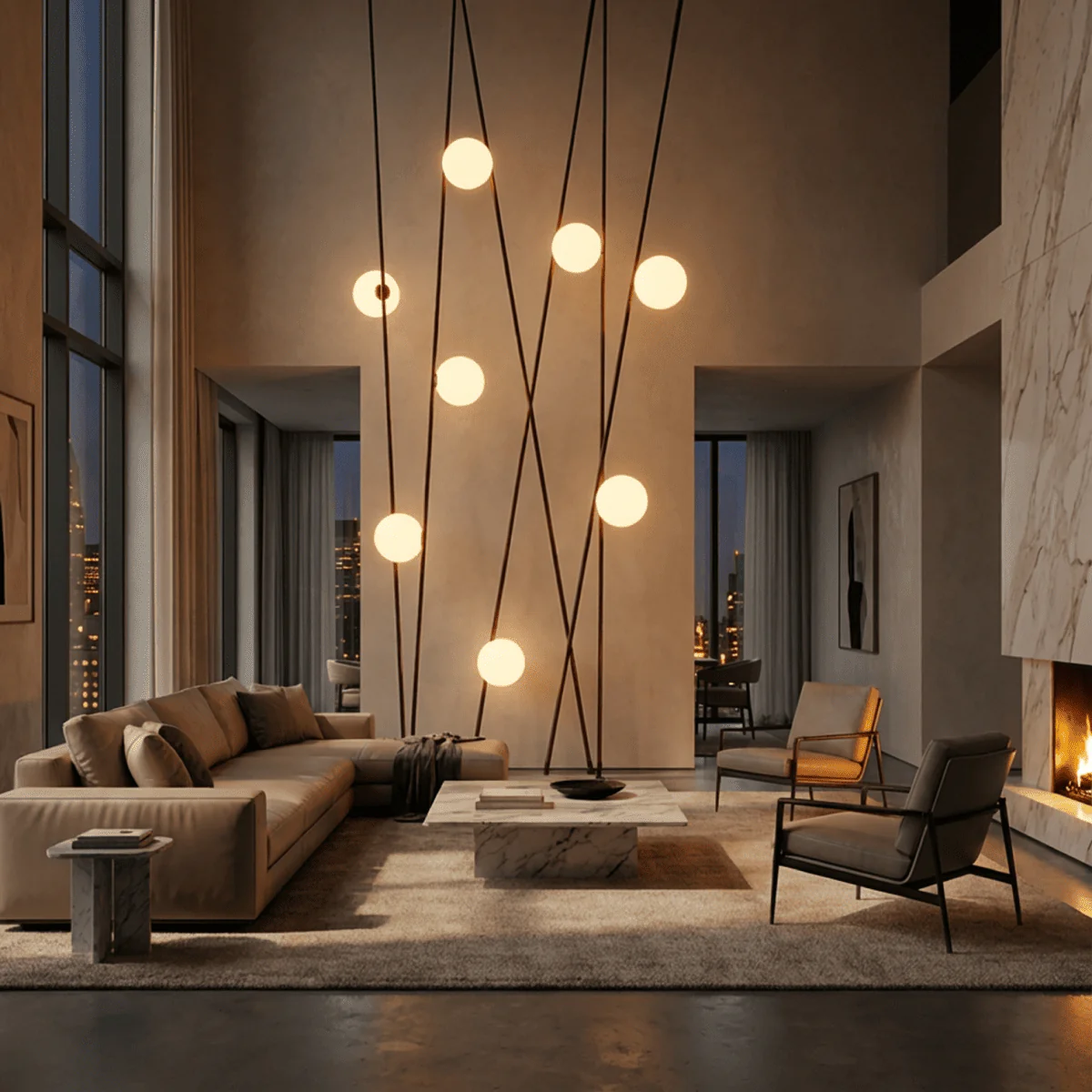 Glita Floor To Ceiling Lamp - Image 10