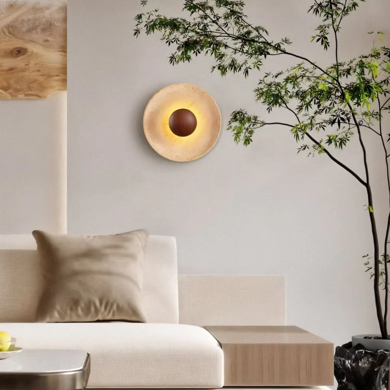 Glova Travertine Wall Lamp - Image 4