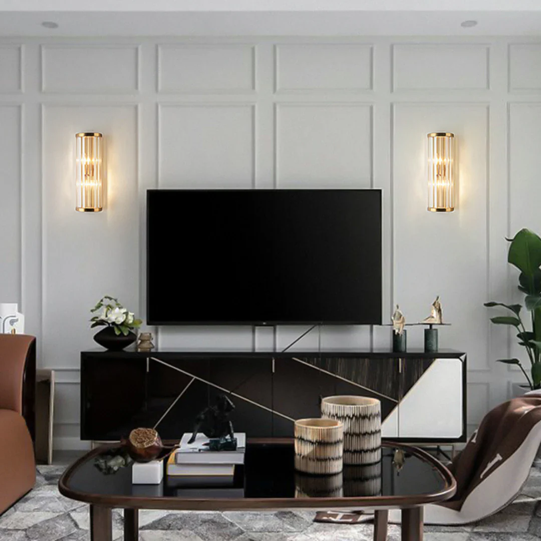 Golden Crystal Wall Lamp - Image 16