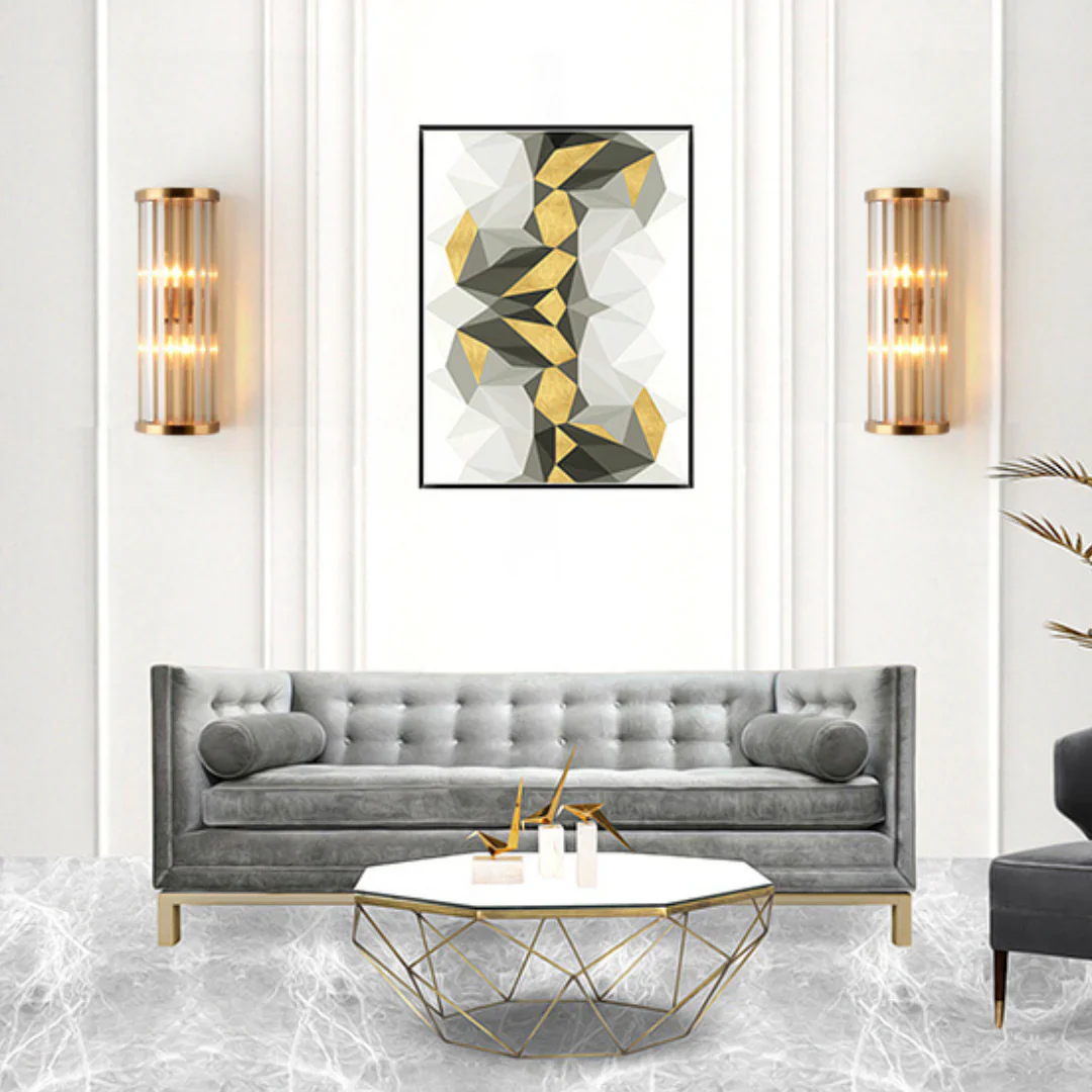 Golden Crystal Wall Lamp - Image 17