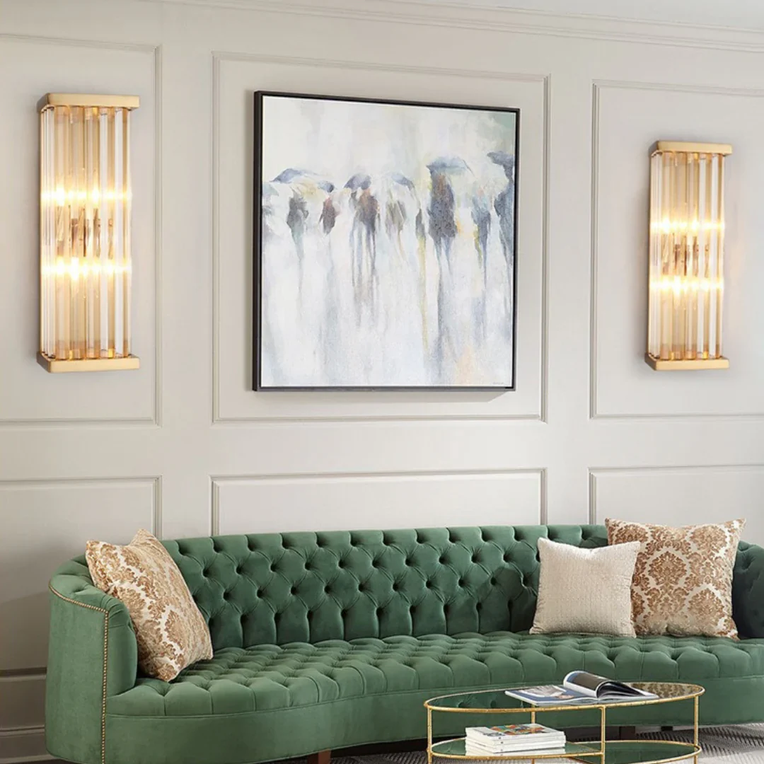 Golden Crystal Wall Lamp - Image 18