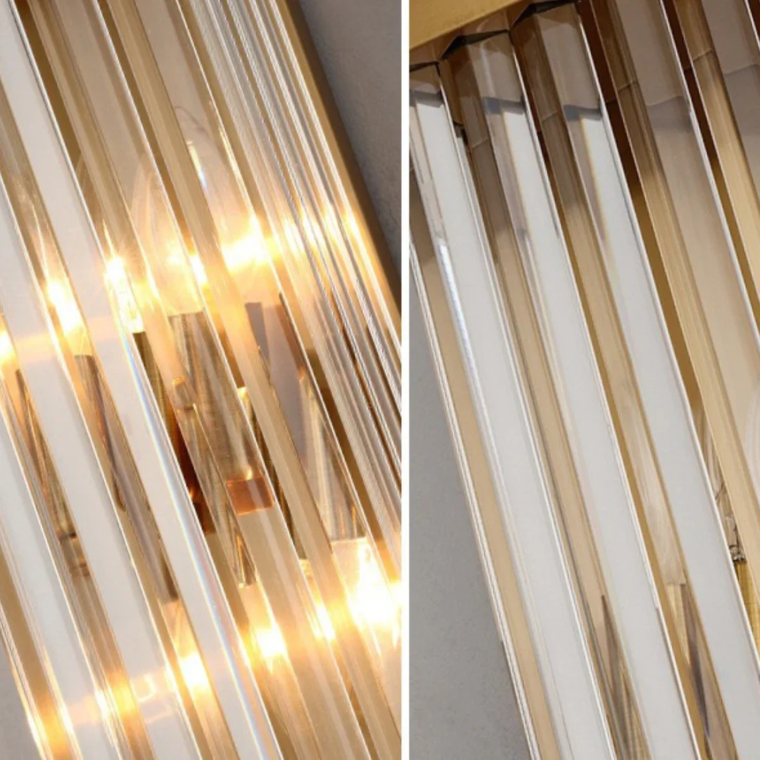 Golden Crystal Wall Lamp - Image 19