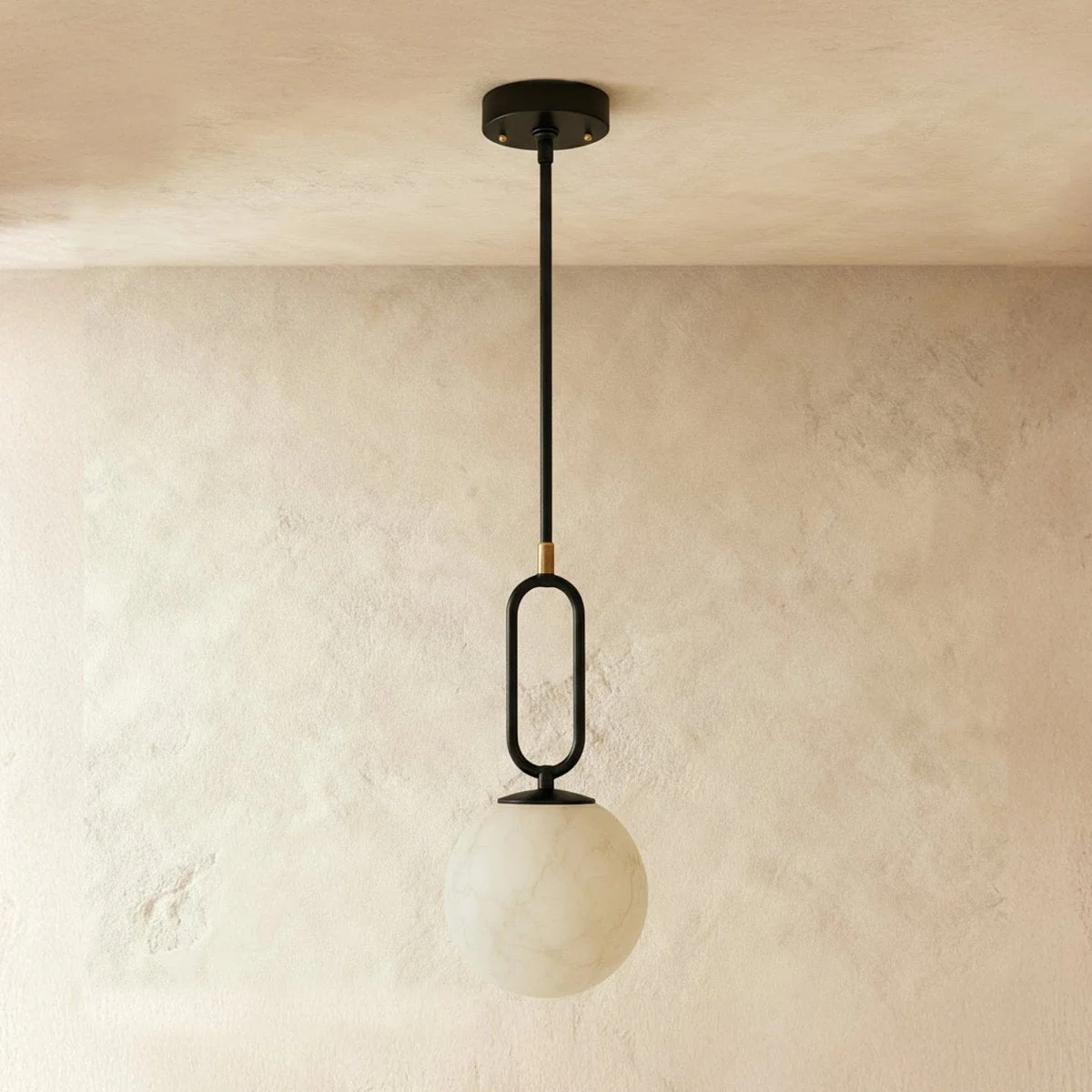 Gong Alabaster Pendant Light - Image 2