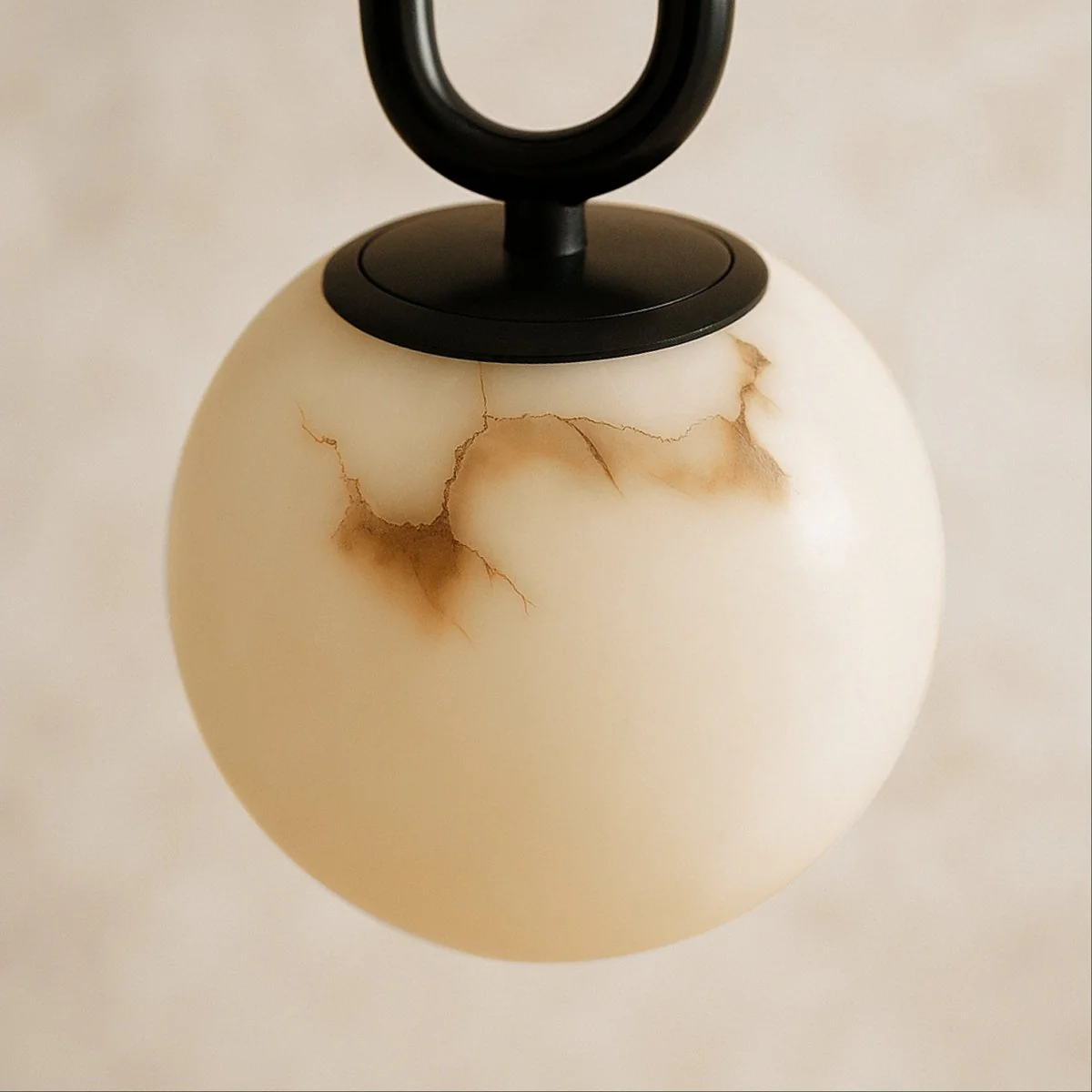 Gong Alabaster Pendant Light - Image 3