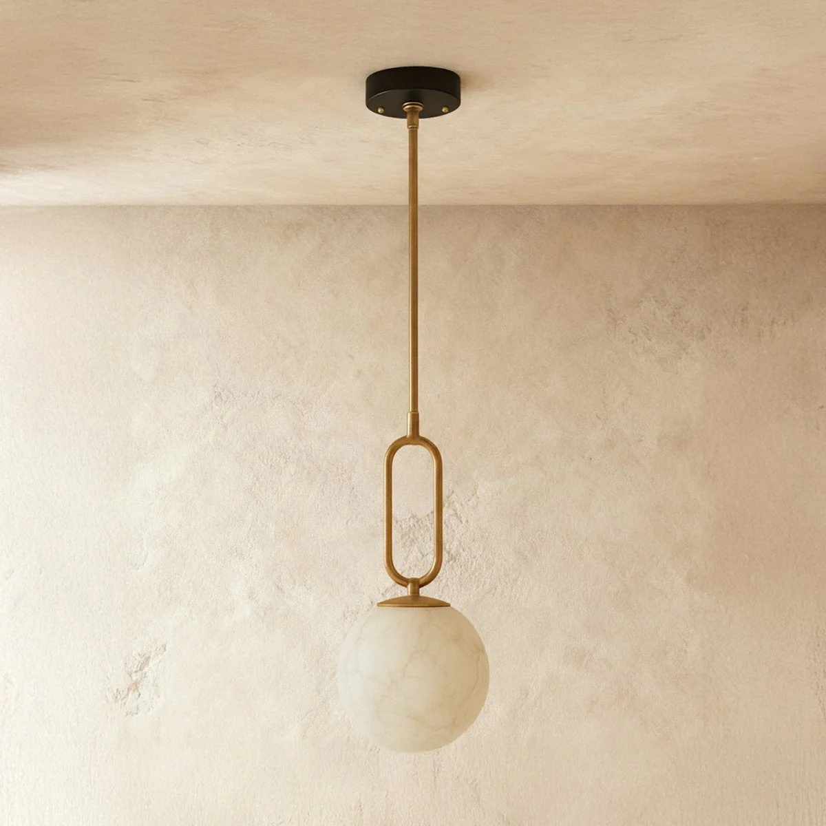 Gong Alabaster Pendant Light - Image 5
